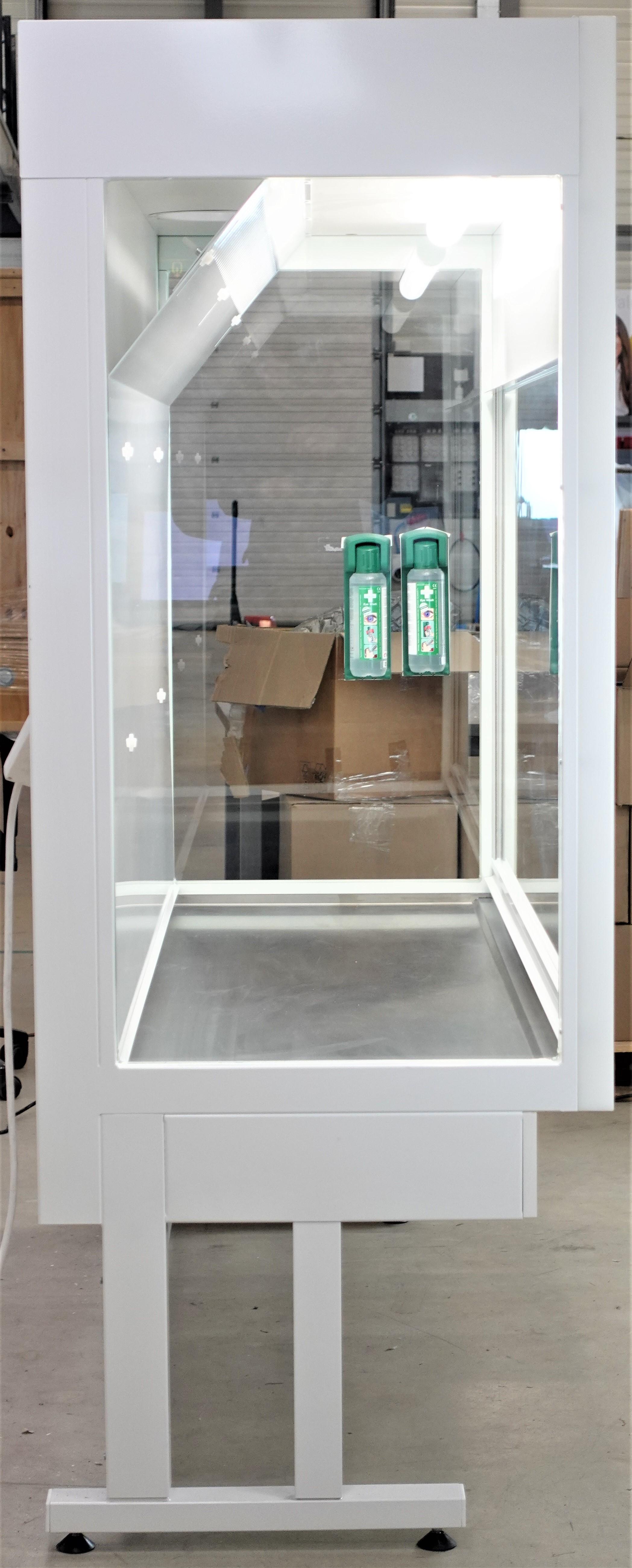 Visu 20273-1 Pro Draft Cabinet Hood Safe Material Gas Handling 230V