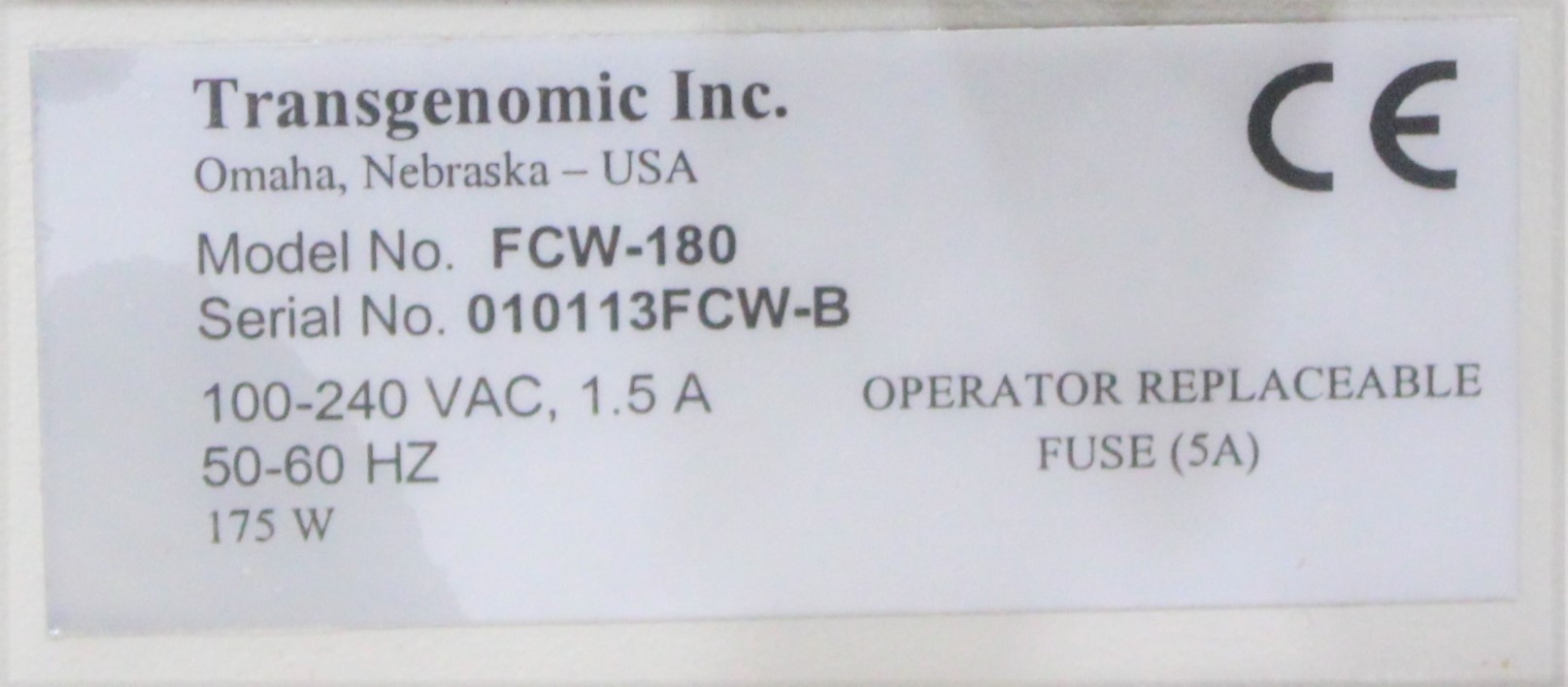 Hitachi FCW-180 Chem Fraction Collector Nucleic Acid Purification RNA