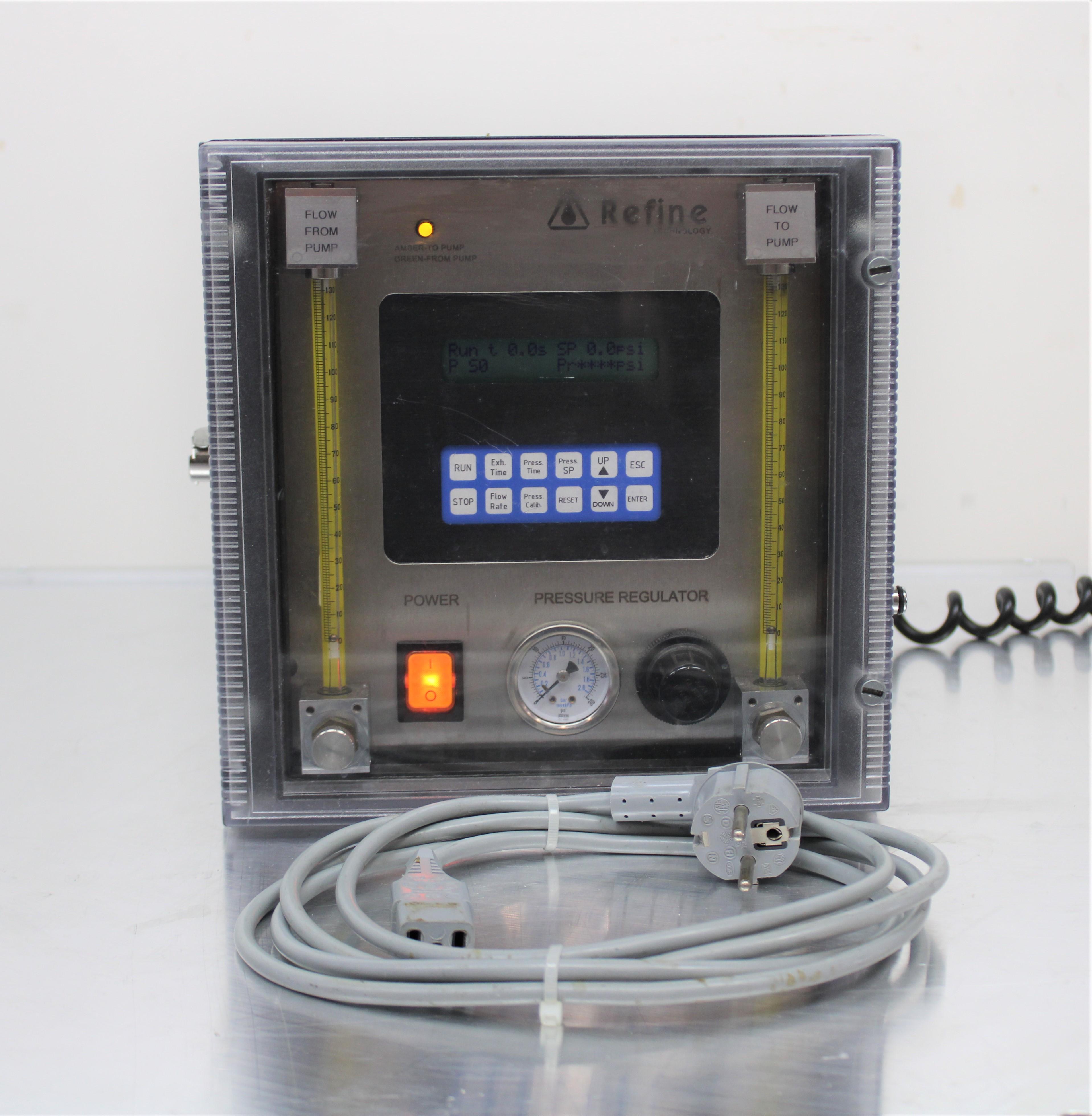 Refine C26-2 Pressure Regulator VG Used EU-PLUG 240V Laboratory Equipment