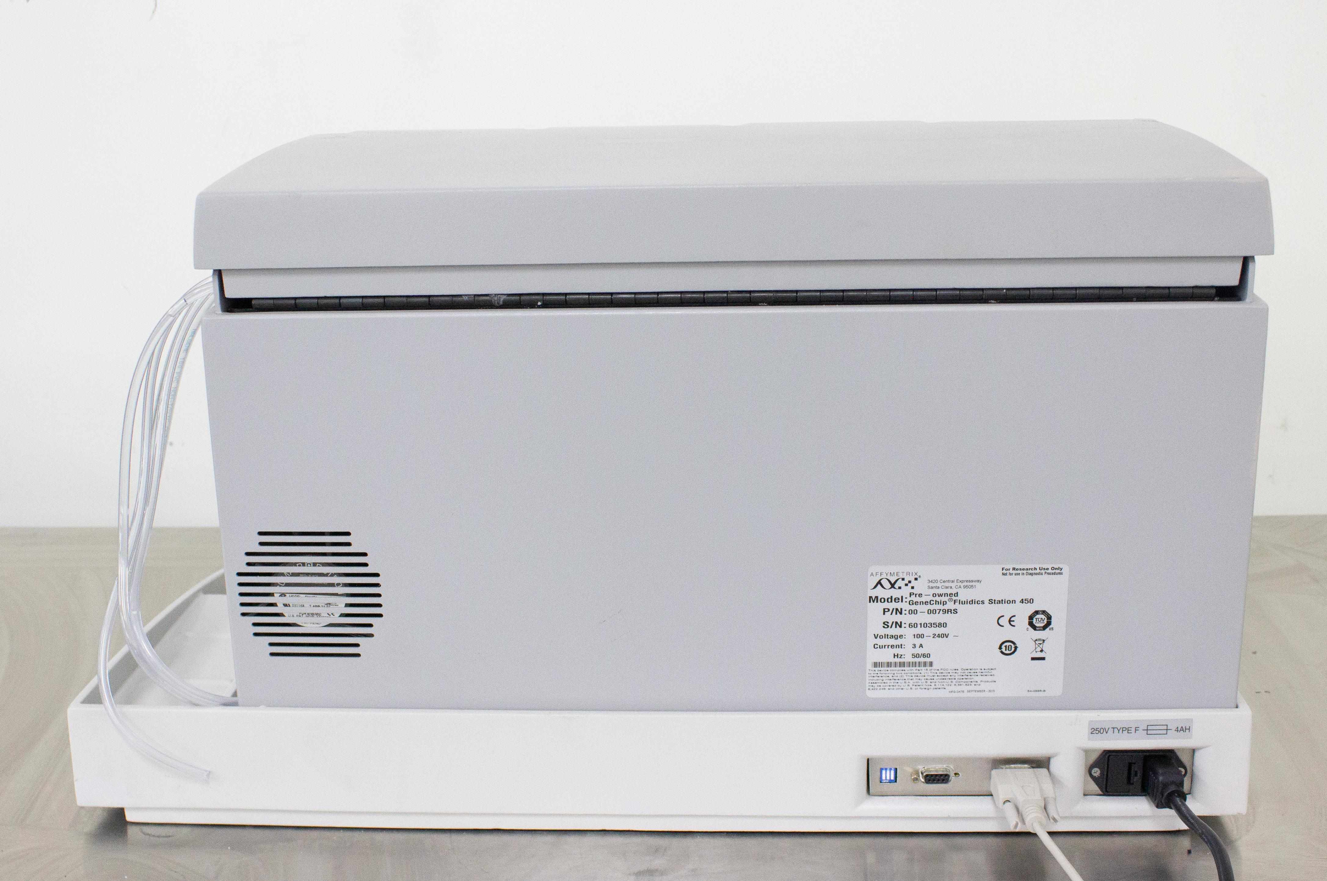 Affymetrix GeneChip Fluidics Station 450 Molecular Biology Automated Handling