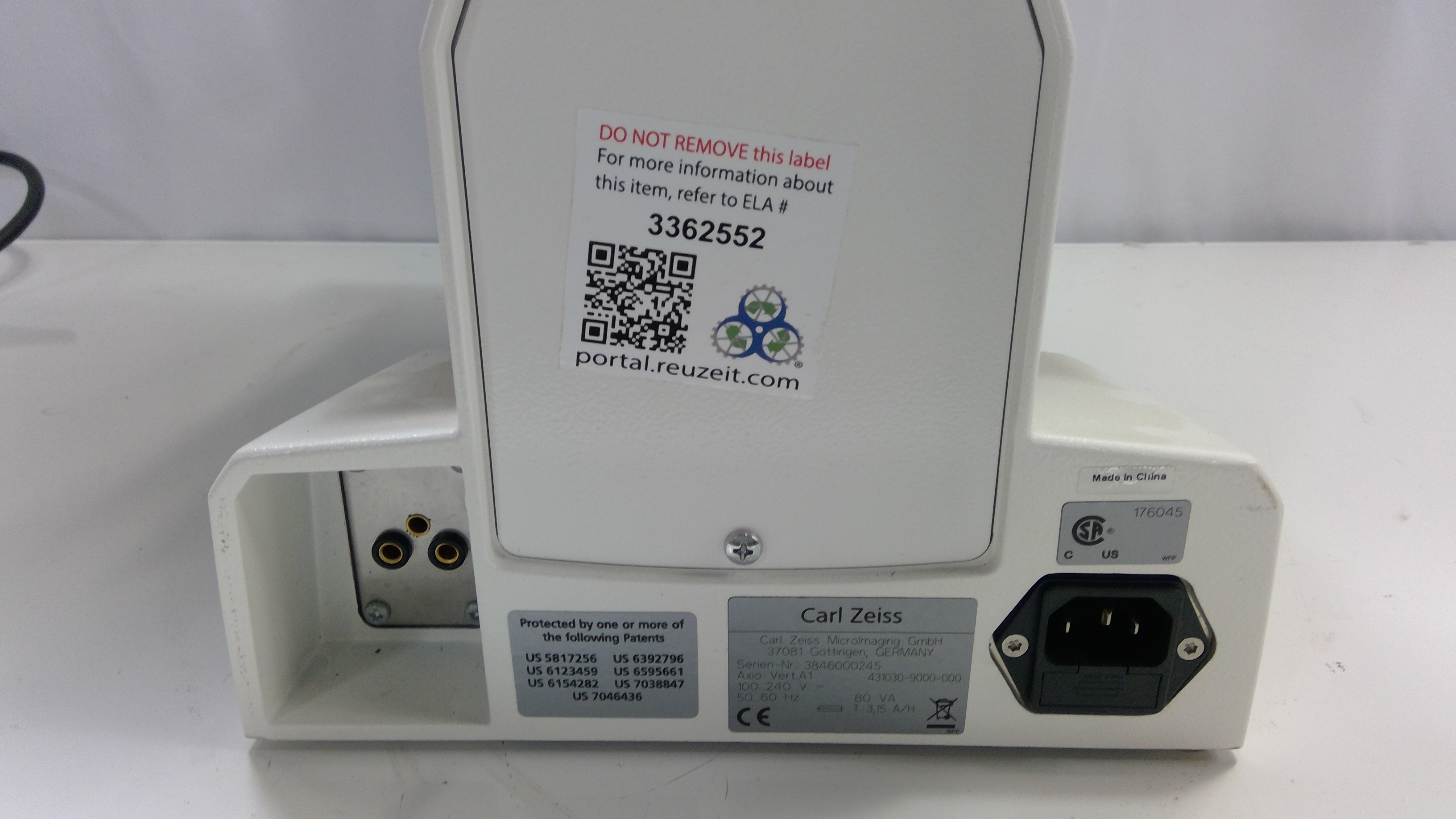 Zeiss 431030-9000-000 Inverted Microscope Biological Use XY Stage Germany