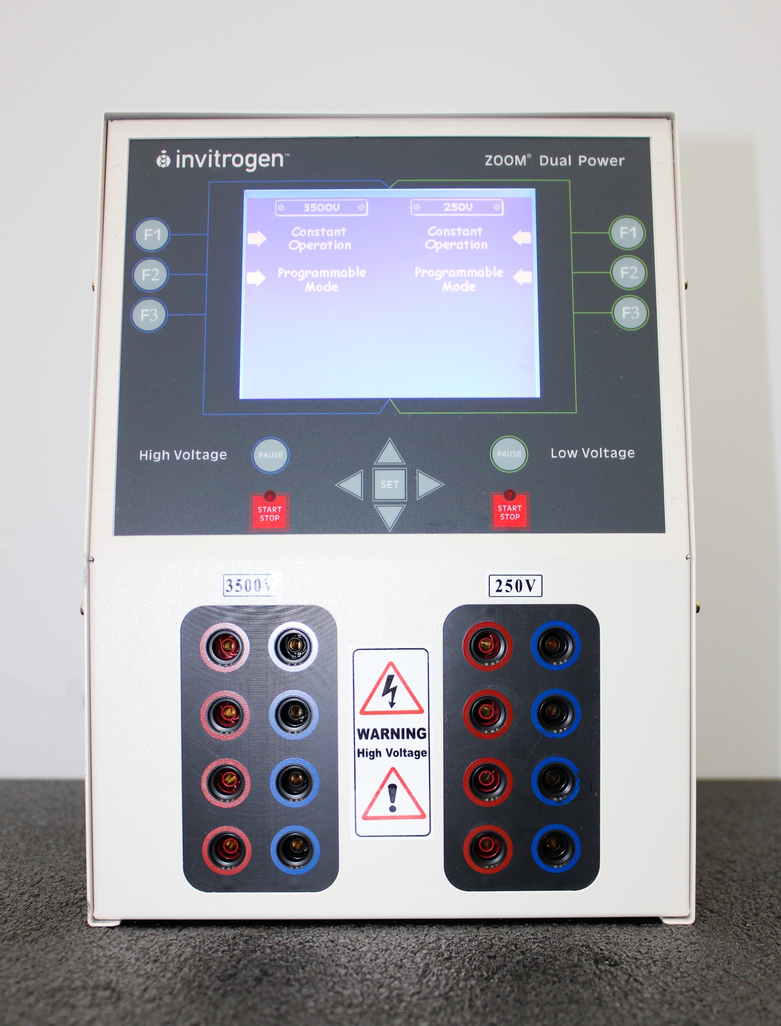 Invitrogen ZP10001 Dual Power Supply Electrophoresis High/Low Voltage