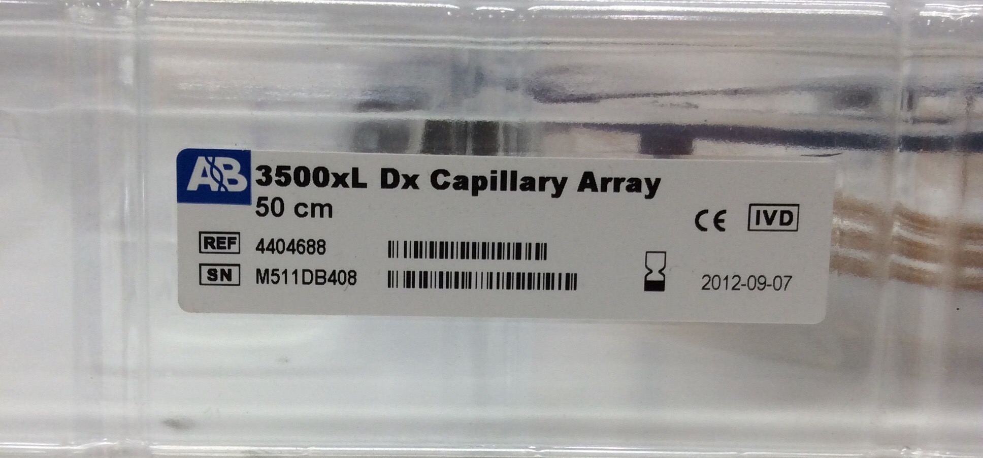 ABI 4404688 Genetic Analyzer Capillary Array 36cm Forensic Human ID