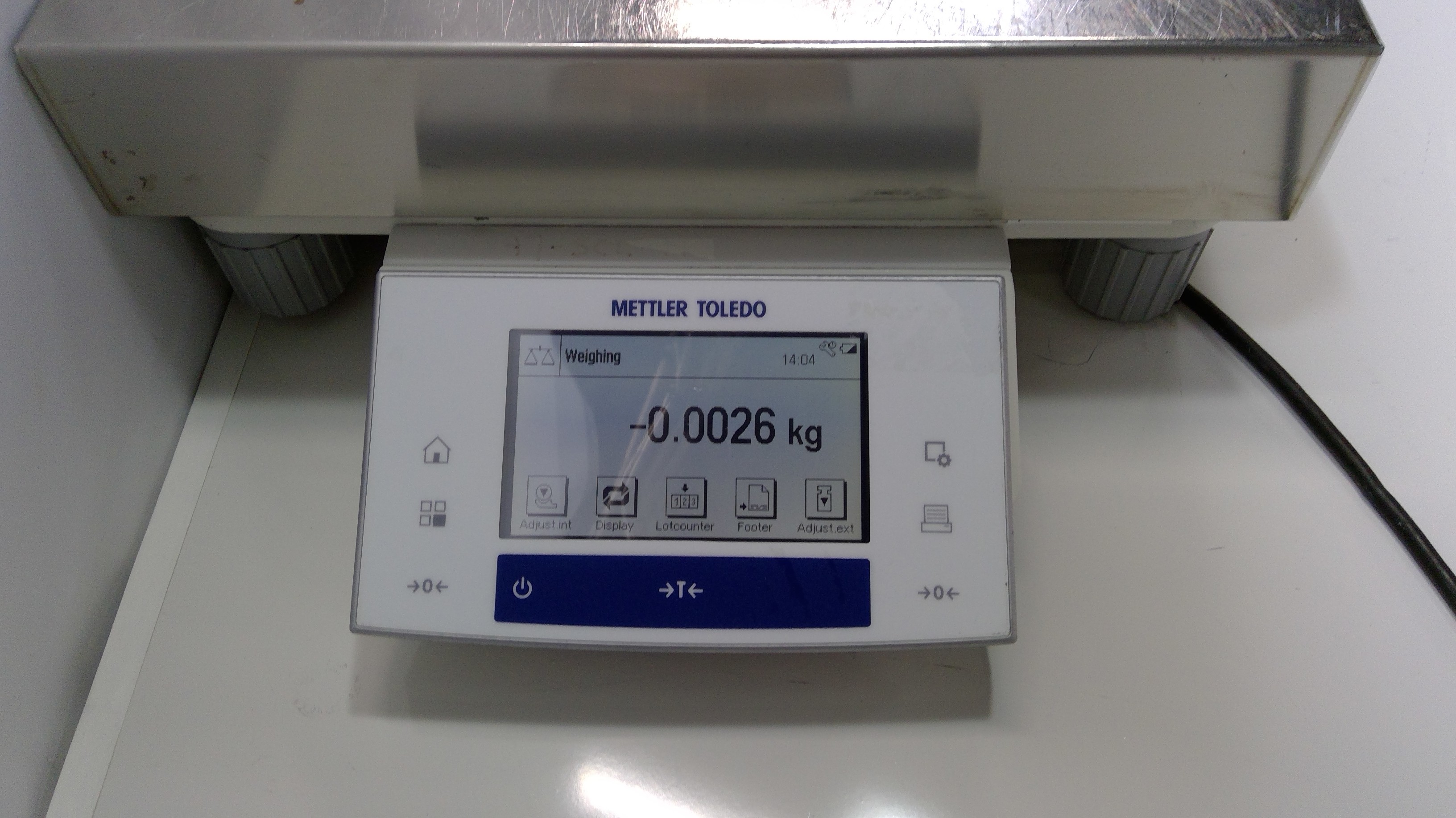Mettler Toledo XS32001L Precision Balance 32,100g Capacity 120V