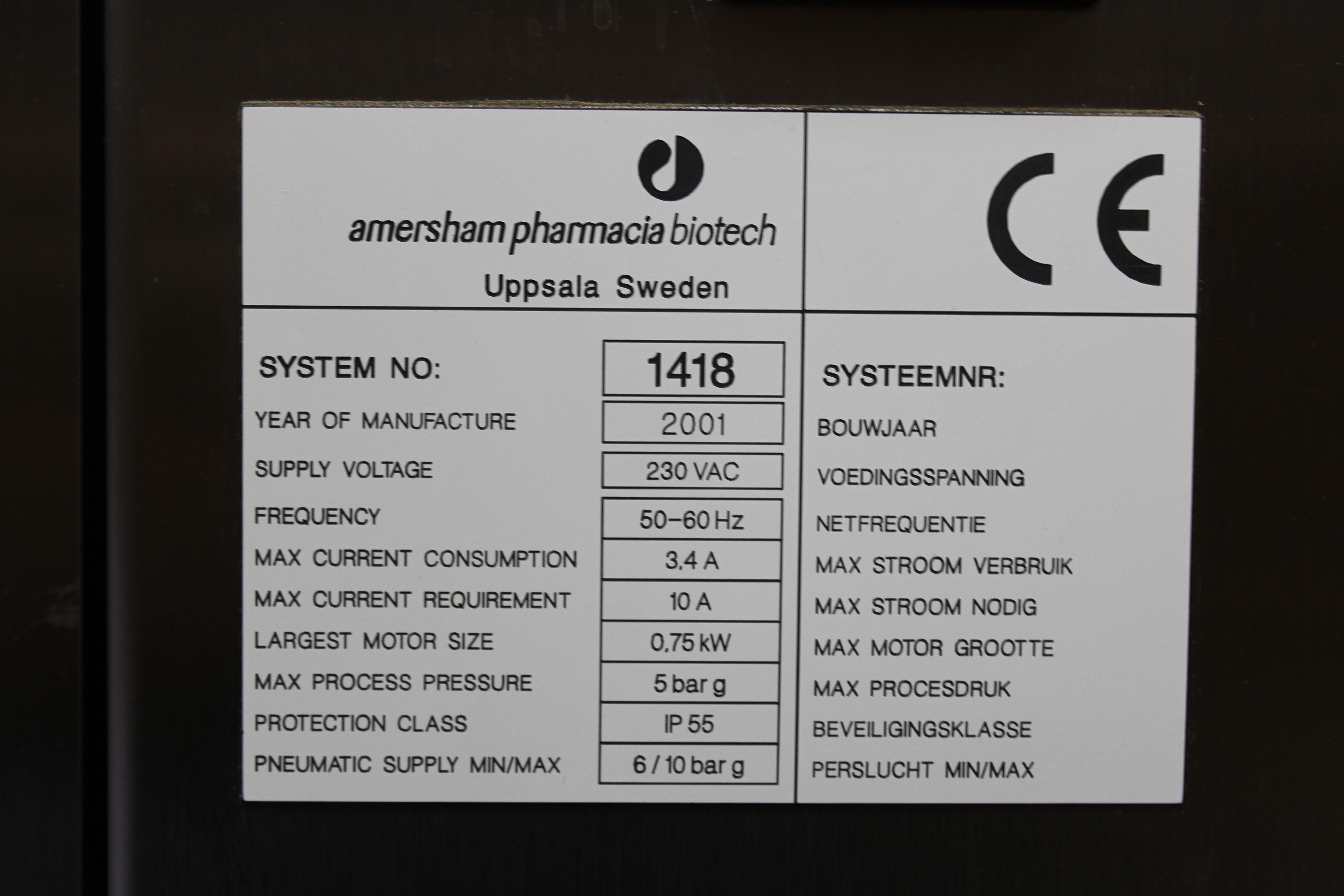 Amersham Pharma Biotech 1418 Chromatography System Parts Only AS-IS Sale