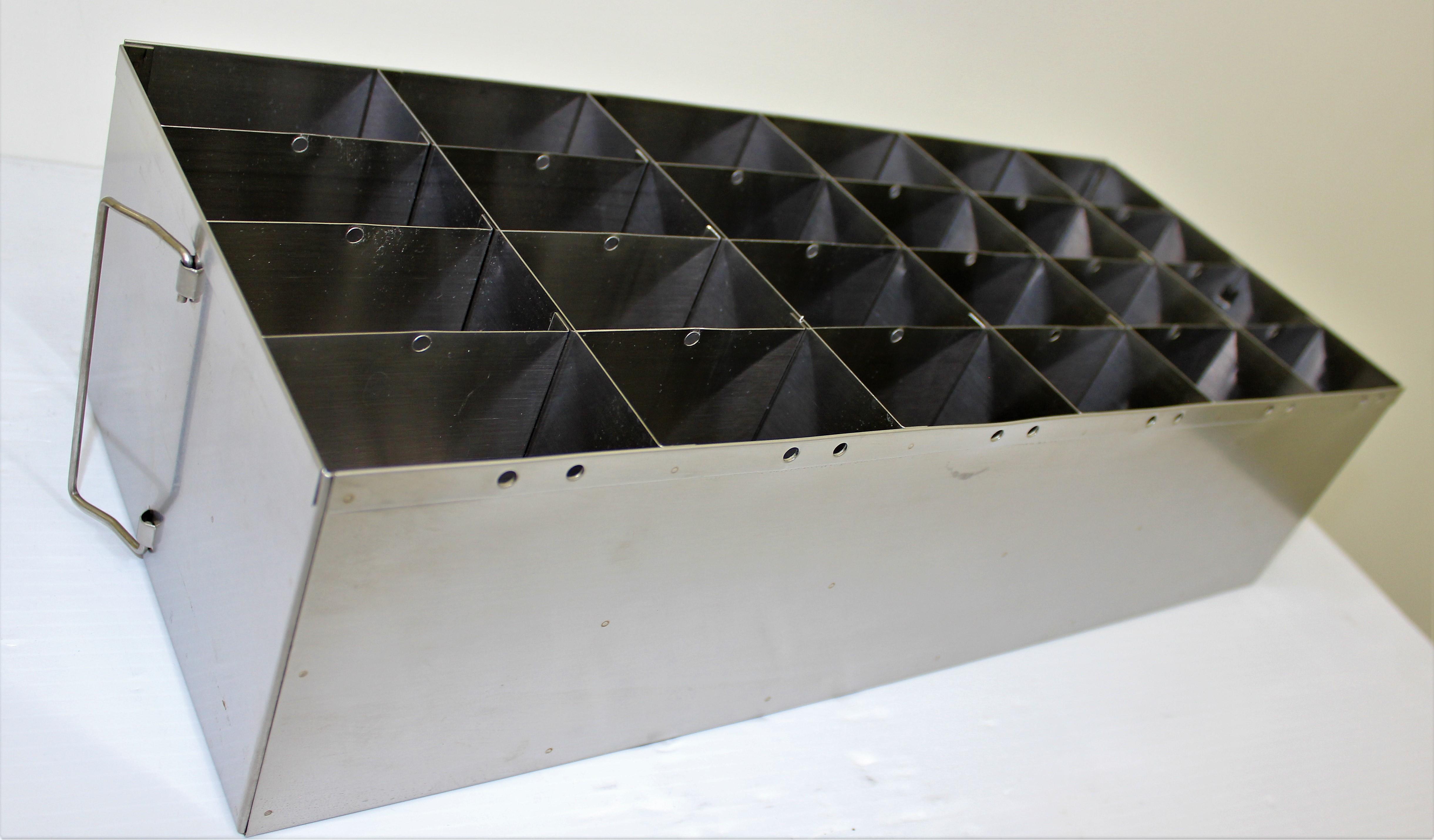 VWR CryoPro Freezer Rack 24 Box Capacity Stainless Steel Corrosion Resistant