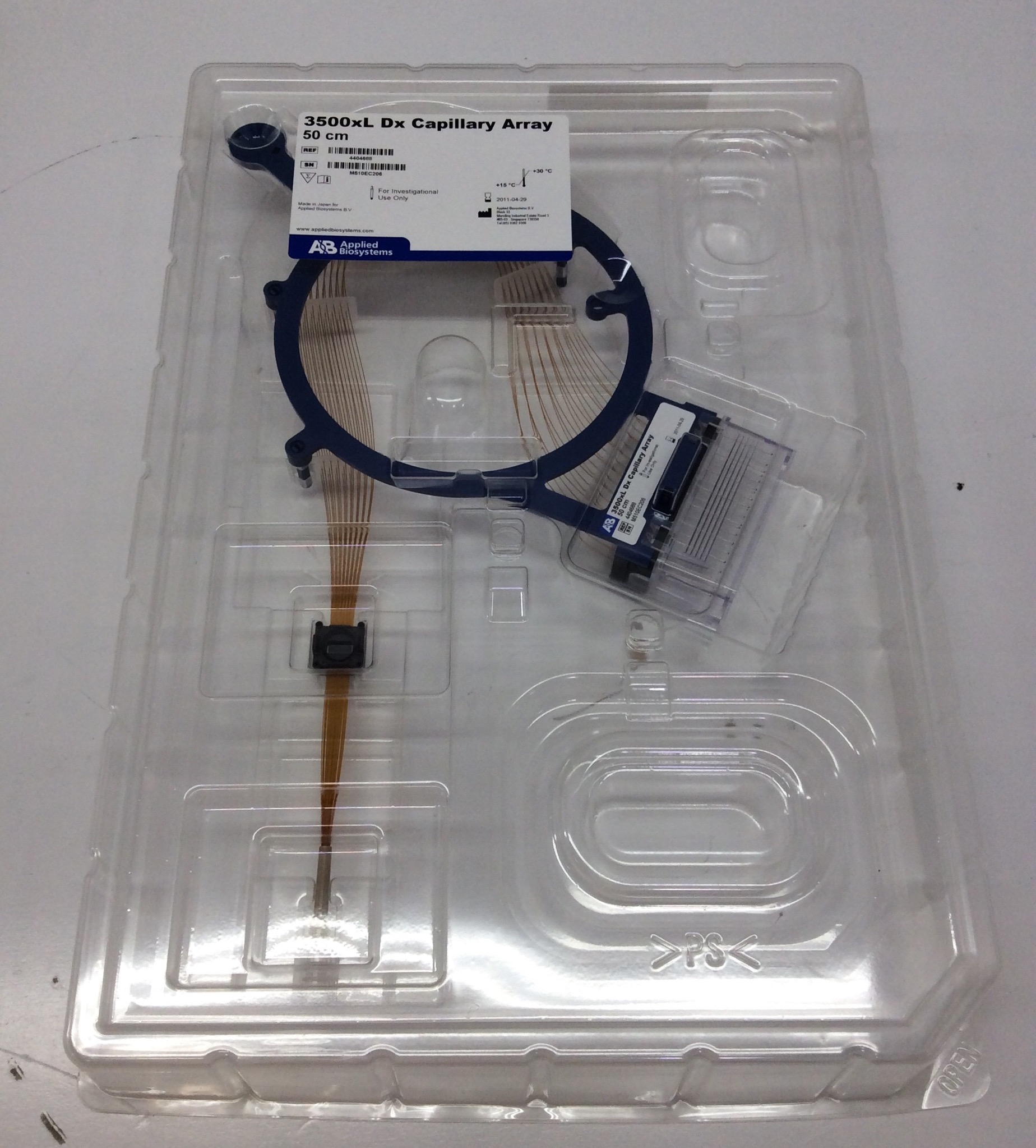 ABI 4404688 Genetic Analyzer Accessory 8-Capillary Forensic Use Installed