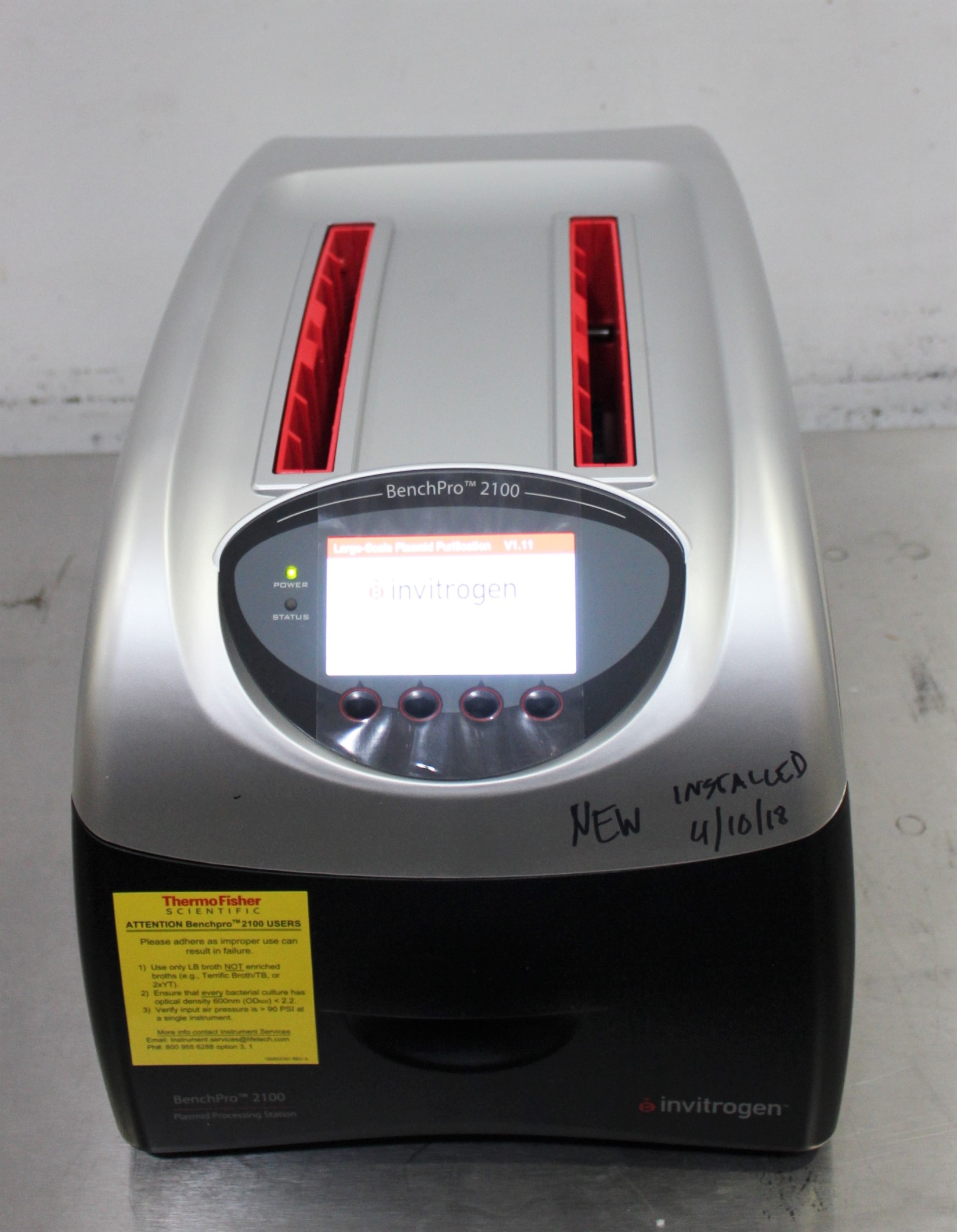 Invitrogen MC1001R Plasmid Purification System Automated DNA Extraction