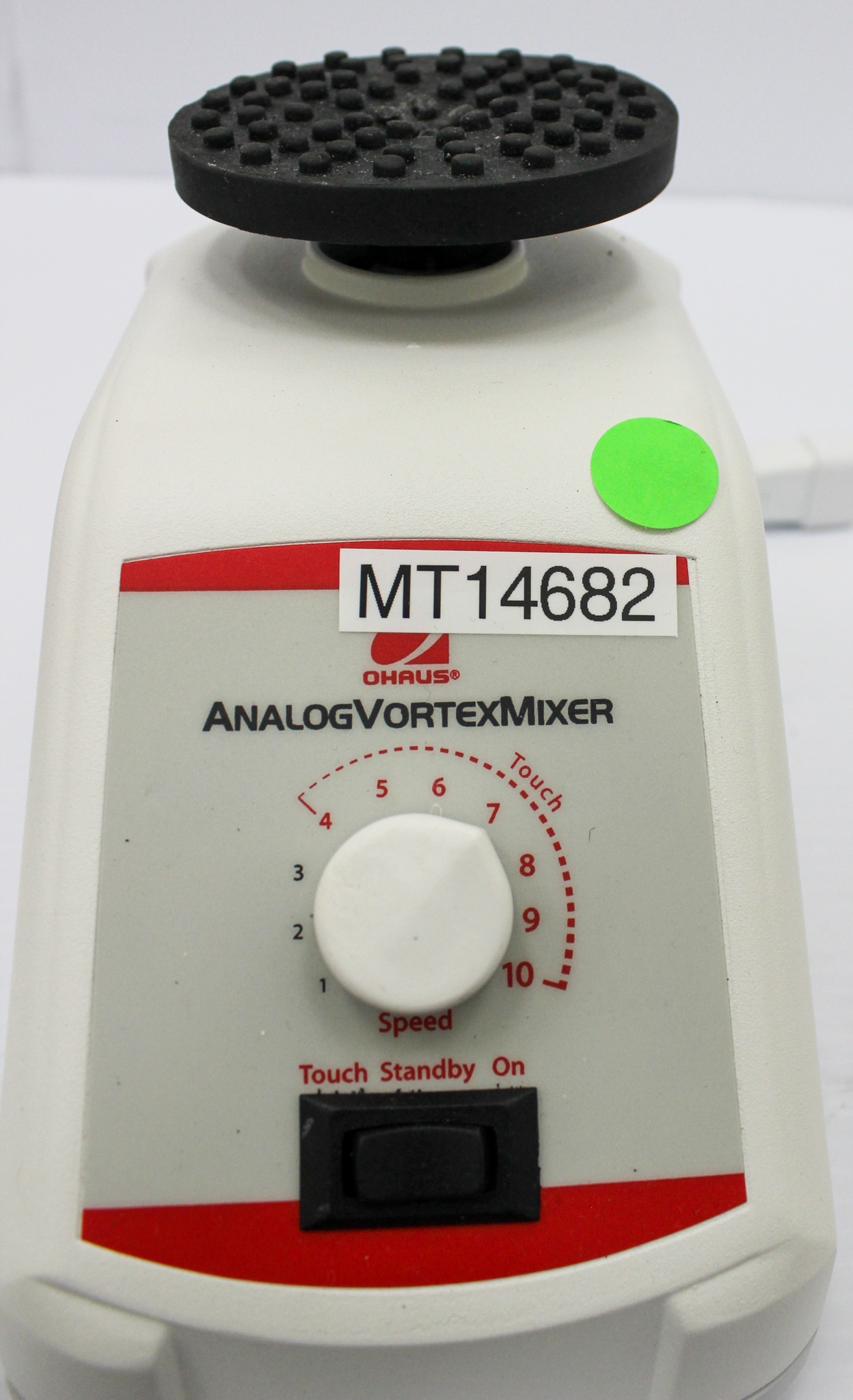 Ohaus VXMNAL Analog Vortex Mixer 9mm Orbit 3200 RPM CPD Storage MT14682