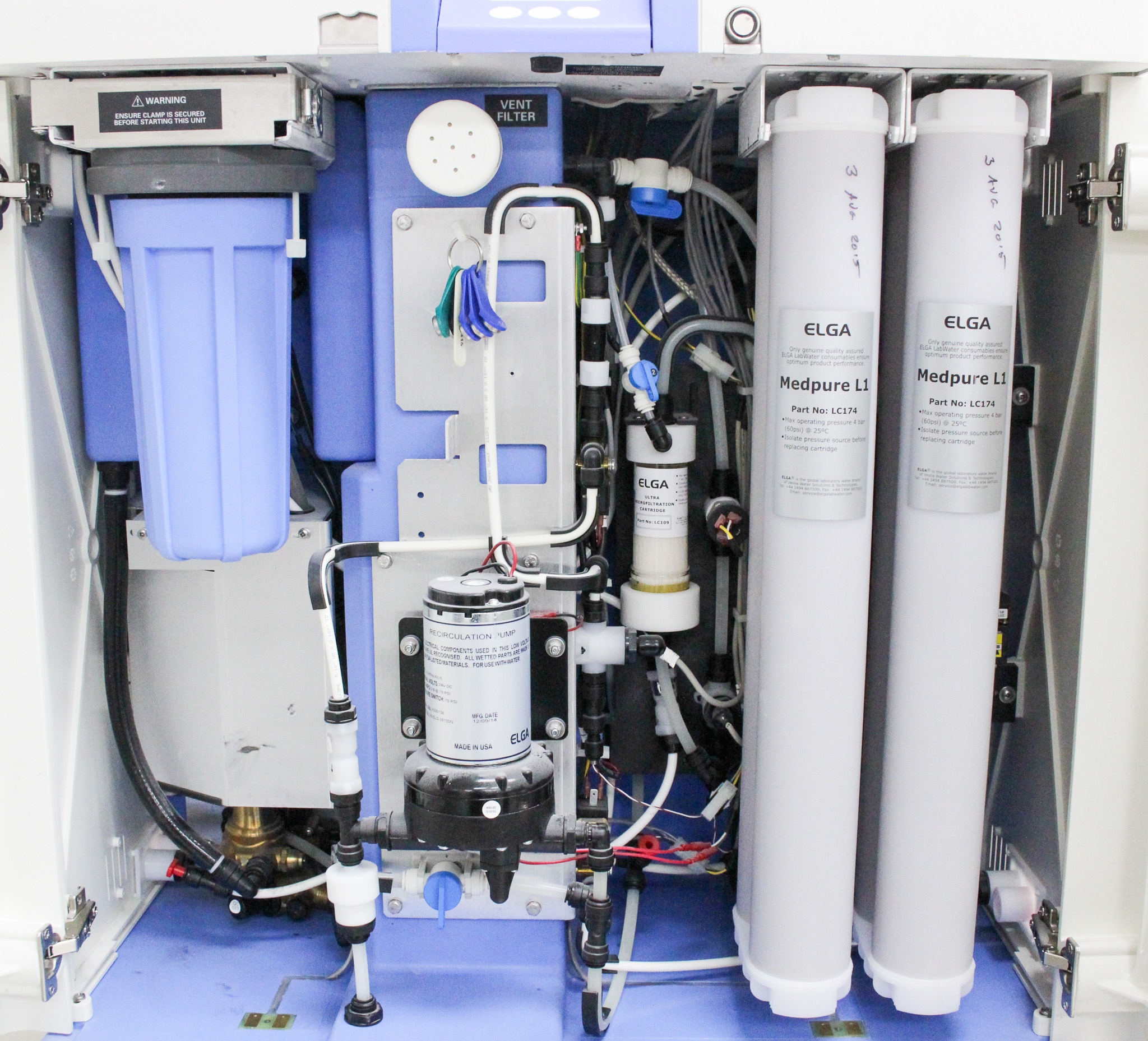 Elga MP030RBM1 Water Purification System 30L/hr Clinical Performance