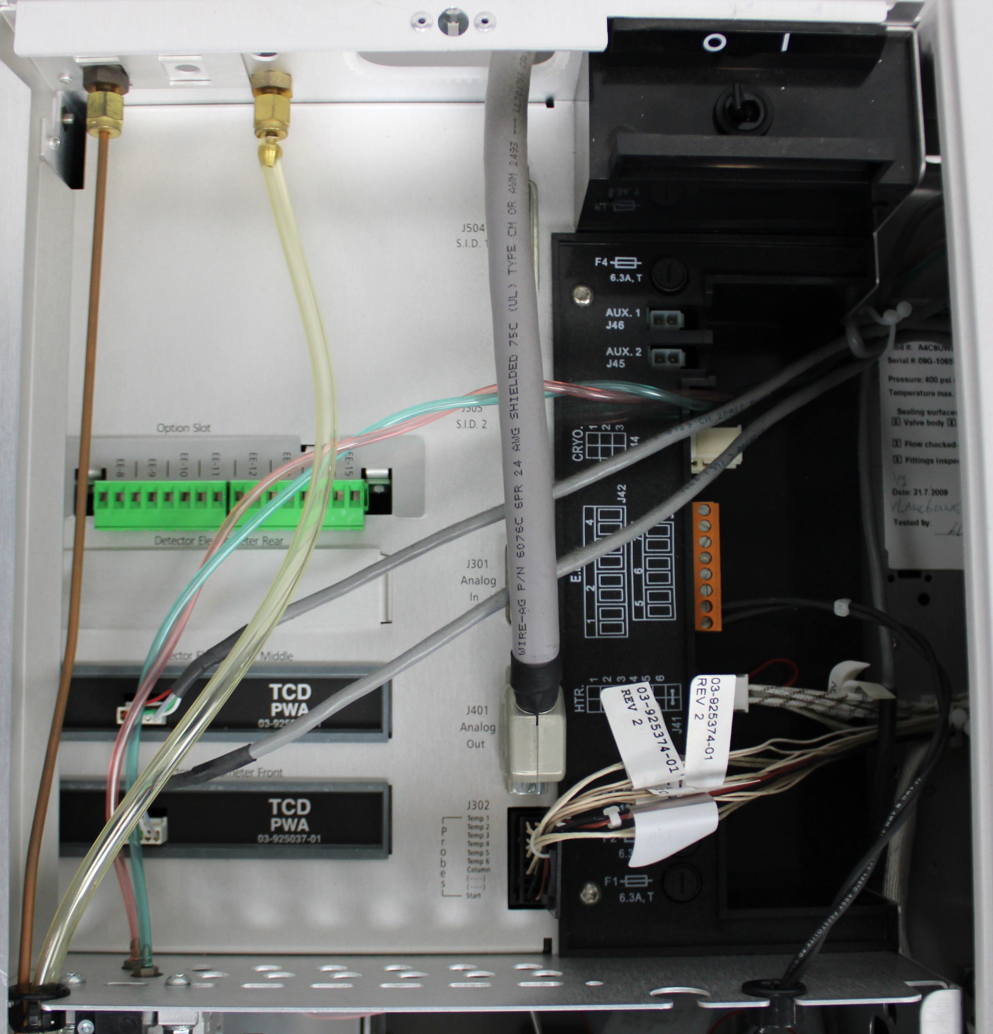 Varian 450-GC Gas Chromatograph Functional Parts Unit FID TSD Not Working