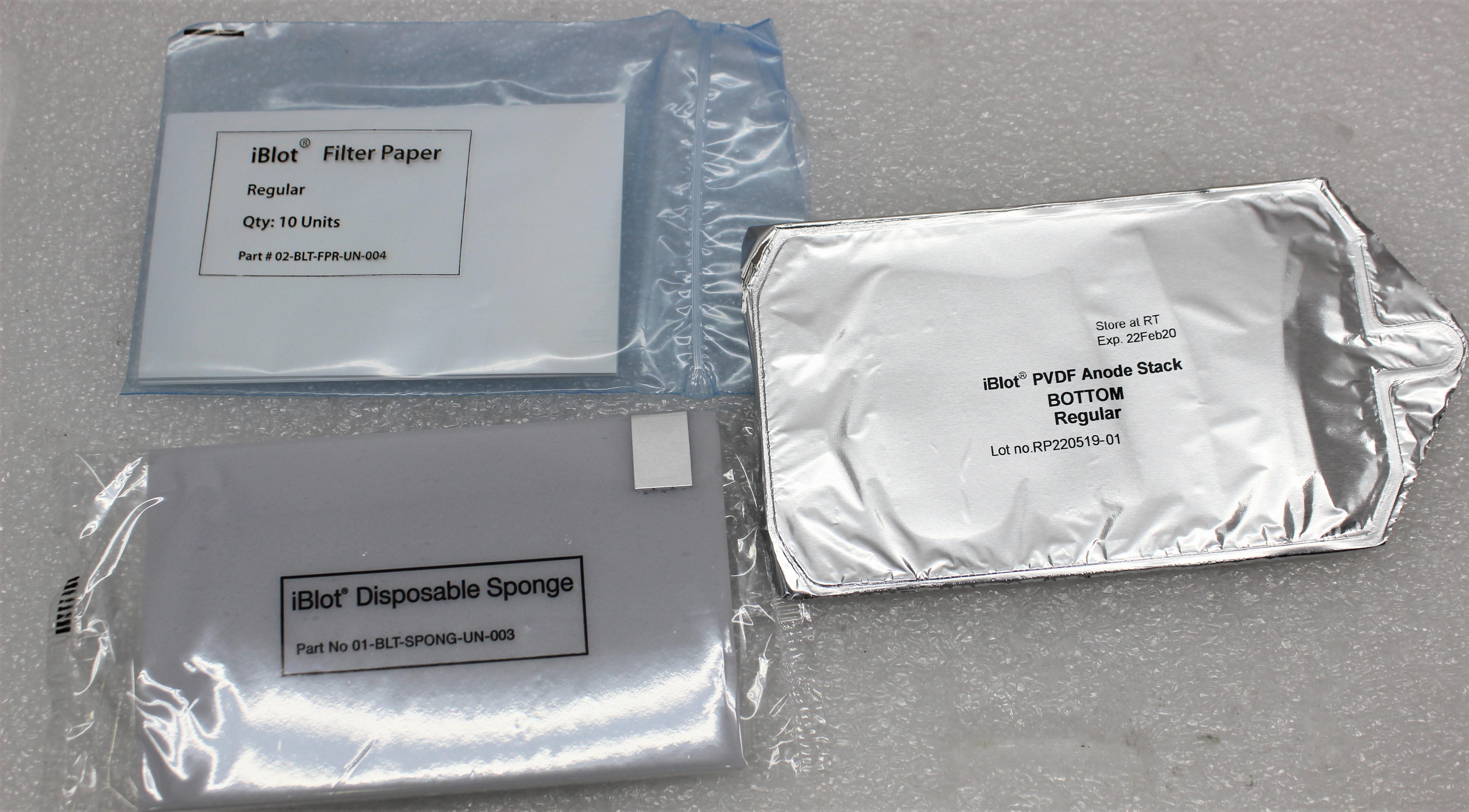 Invitrogen IB401001 Electrophoresis System iBlot Transfer Stacks Turnkey