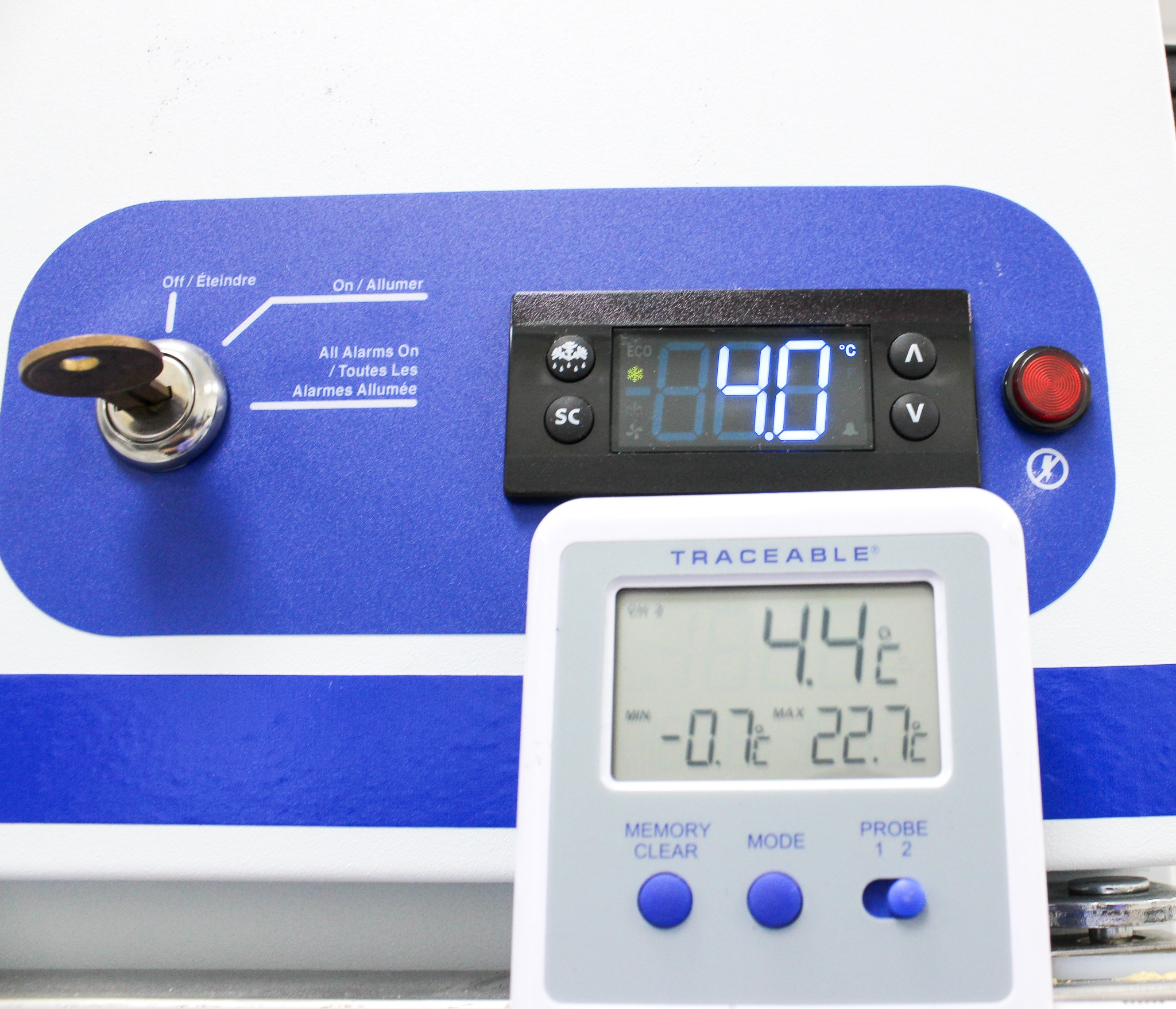 Fisherbrand GTFBG25RPSA Laboratory Refrigerator Stainless Steel Door 23 cu. ft.