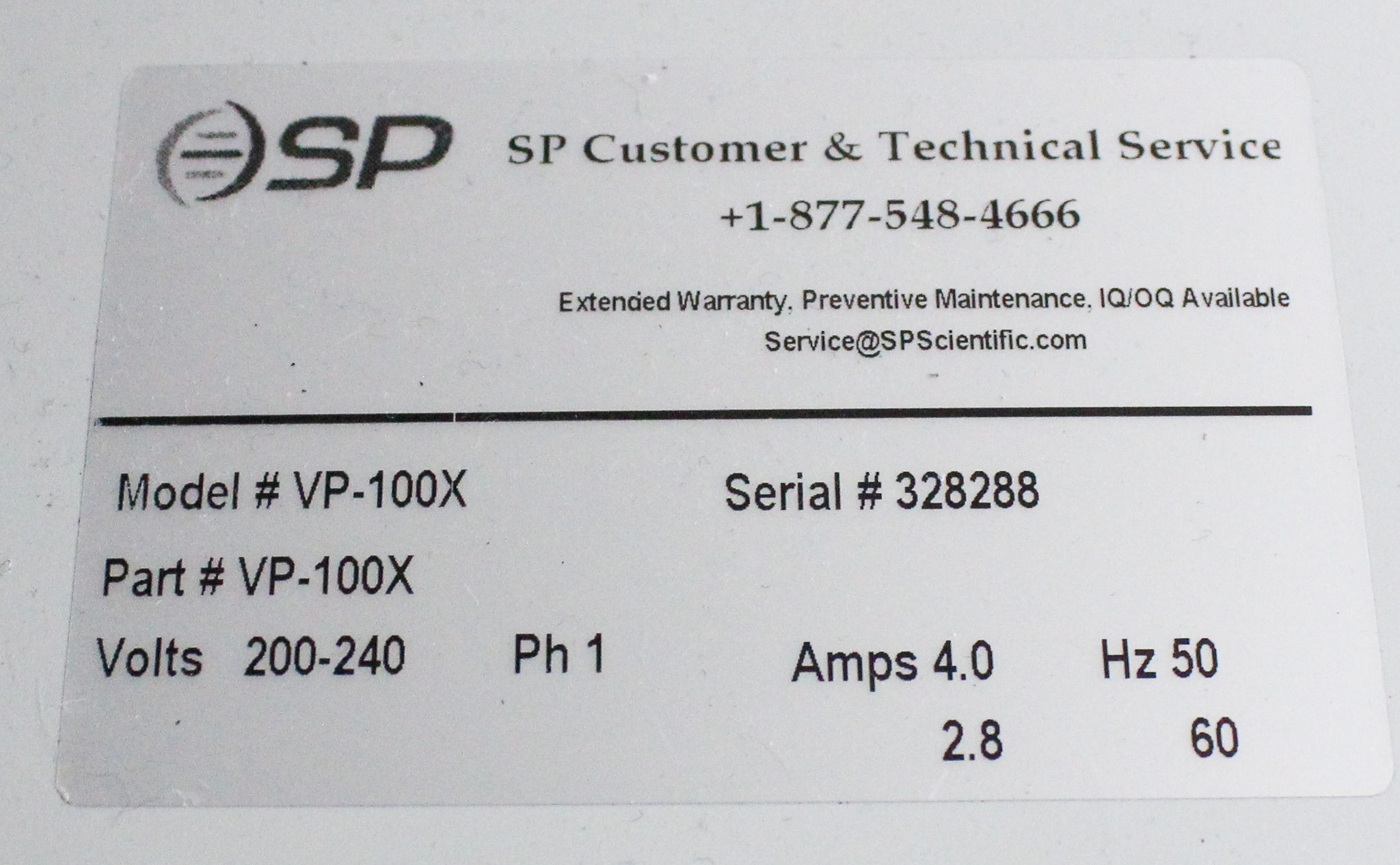 SP Scientific AdVantage Pro Lyophilizer Freeze Dryer -60C 6L Condenser