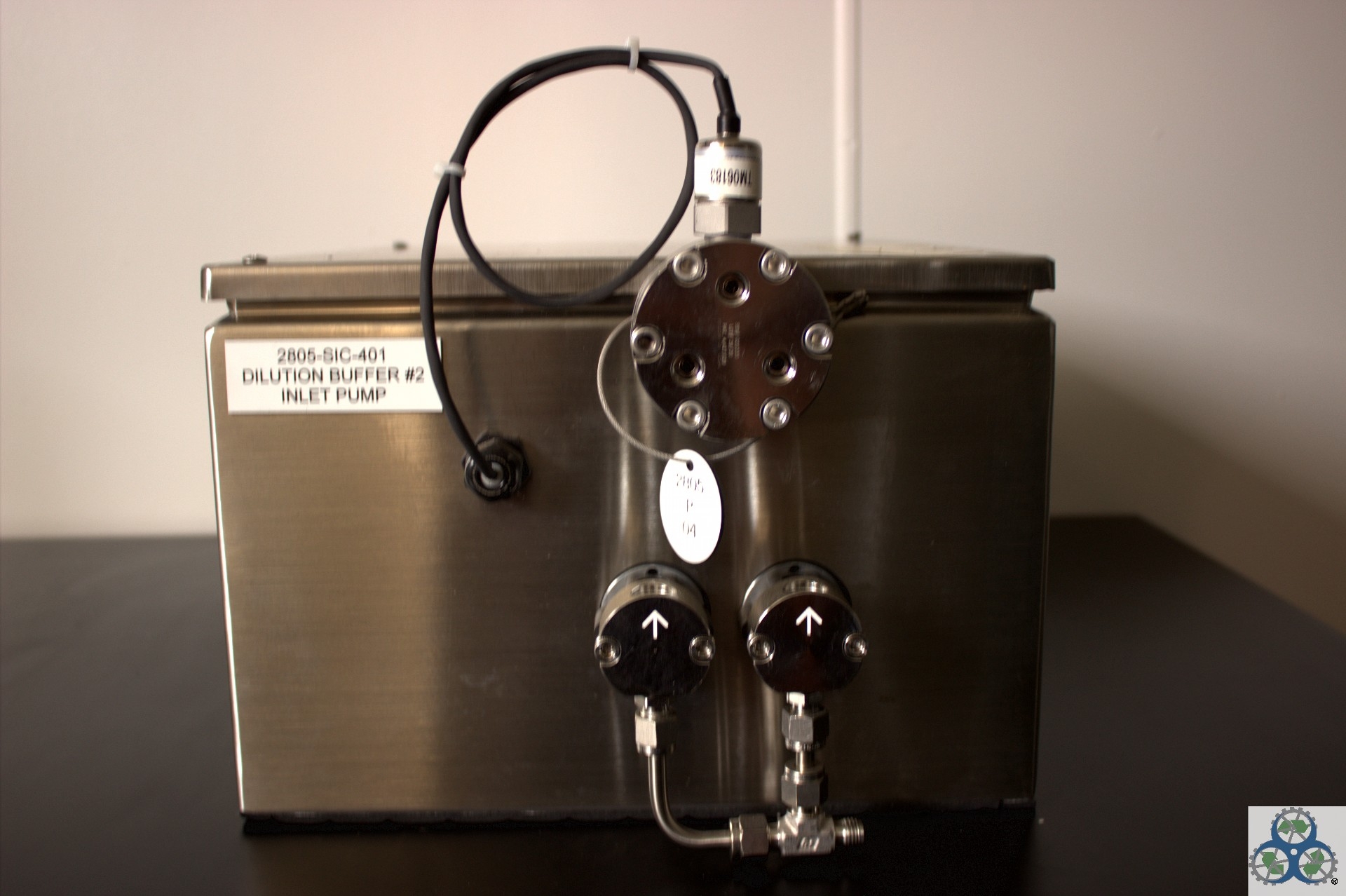 Dilution Buffer 2805 SIE 401 Pump 50-120 PSI Vacuum - Used - 120V 50/60Hz