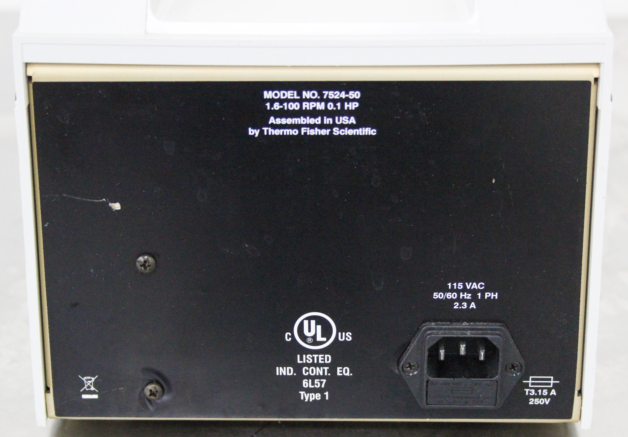 Cole Parmer 7524-50 Peristaltic Pump Digital 580 mL/min Metering Drive