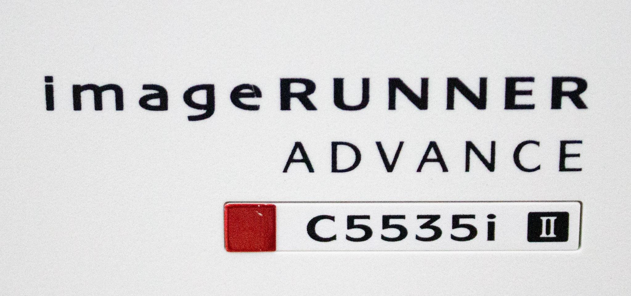 Canon ImageRunner C5535i Copier Printer Scanner 35ppm 1200dpi 12x18 Max