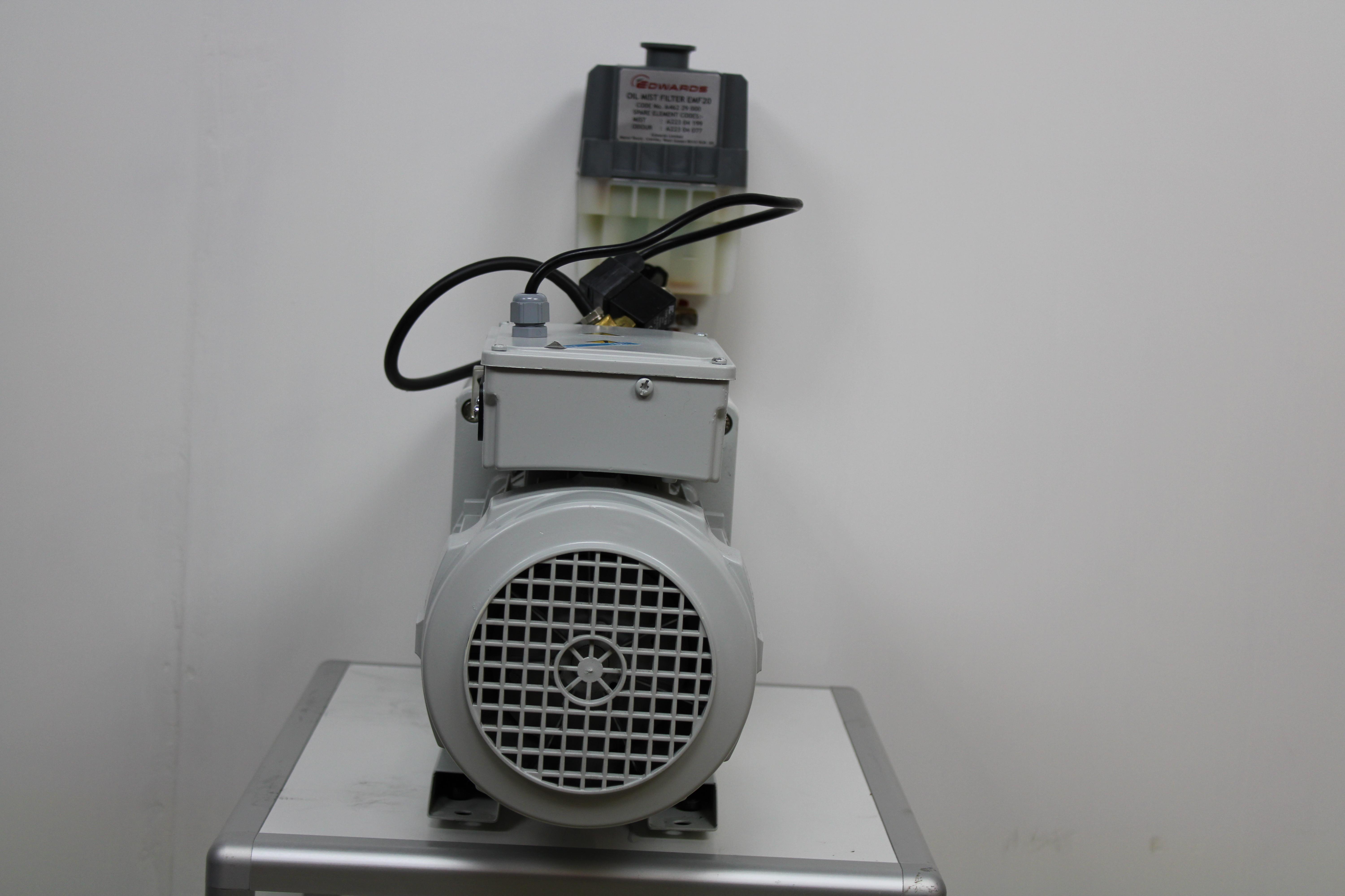 Edwards E2M28 Vacuum Pump Used 230V 50/60Hz Fast Quiet Industrial Pumping