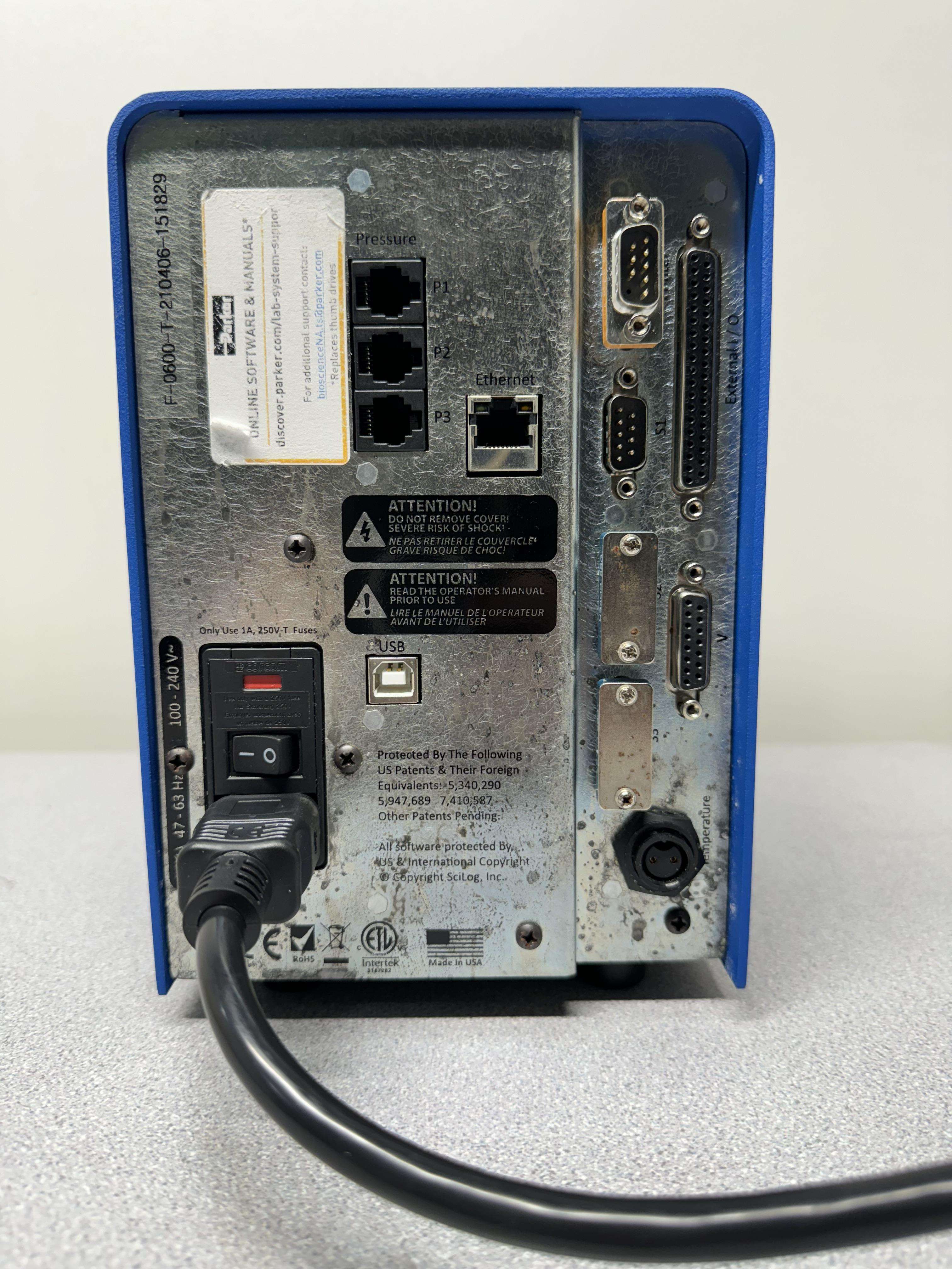 Parker 1082 Tandem Peristaltic Pump with Dual Motor Options, 600/160 RPM