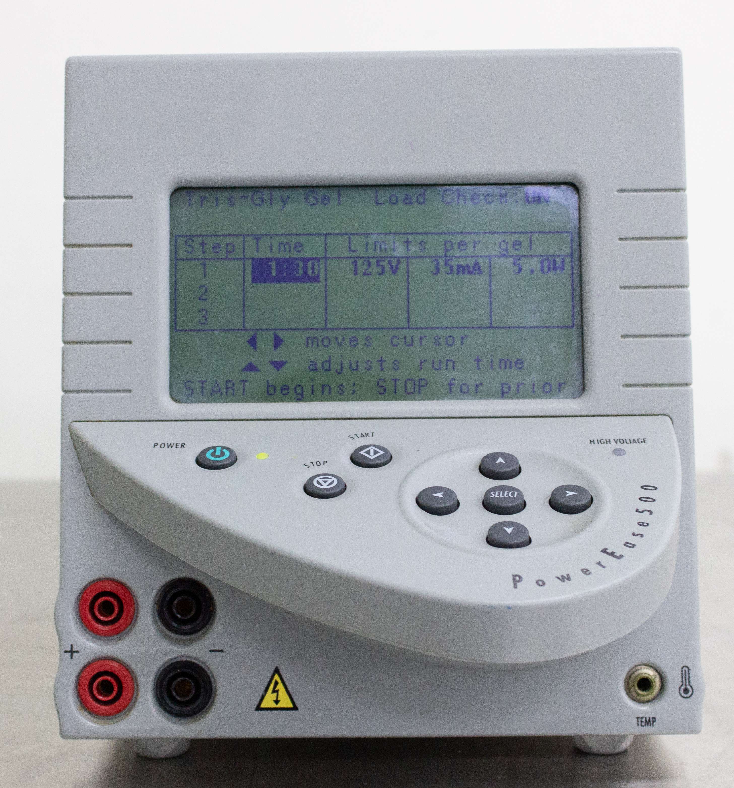 Invitrogen PowerEase 500 Electrophoresis Power Supply Constant Voltage Used