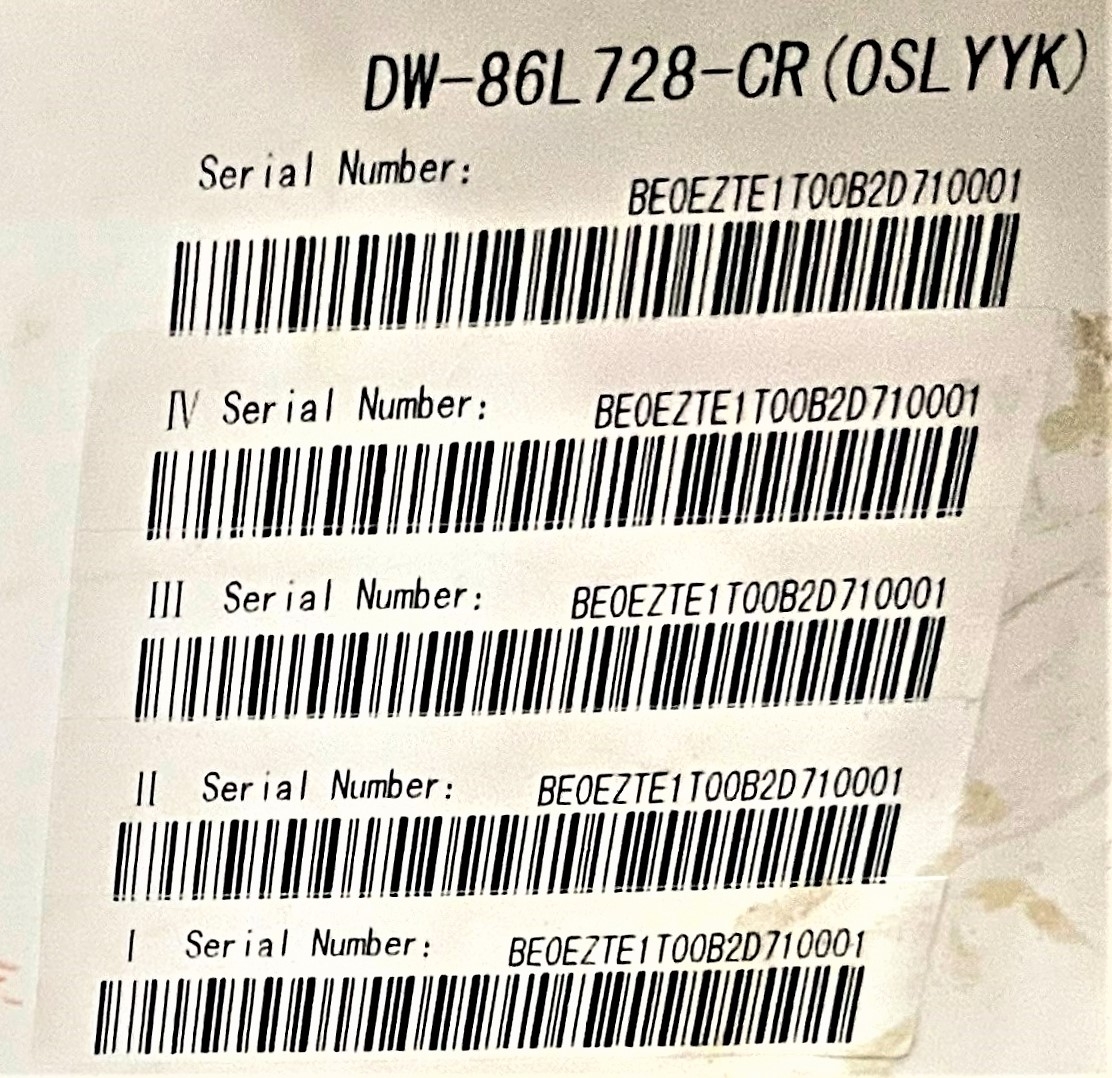 Haier DW-86L728 Ultra Low Freezer 728L -86C ULT ULT Freezer NEW Laboratory