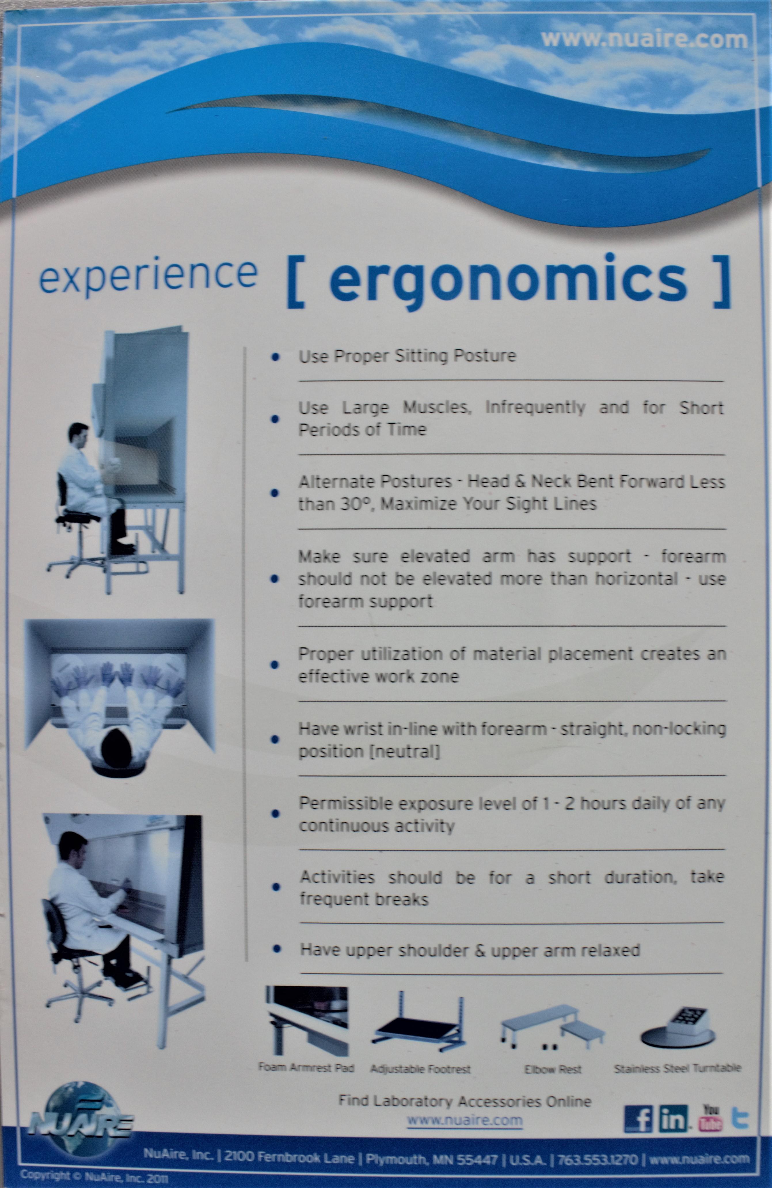 NuAire NU-475 Cellgard ES Class II A2 Biosafety Cabinet, Energy Efficient