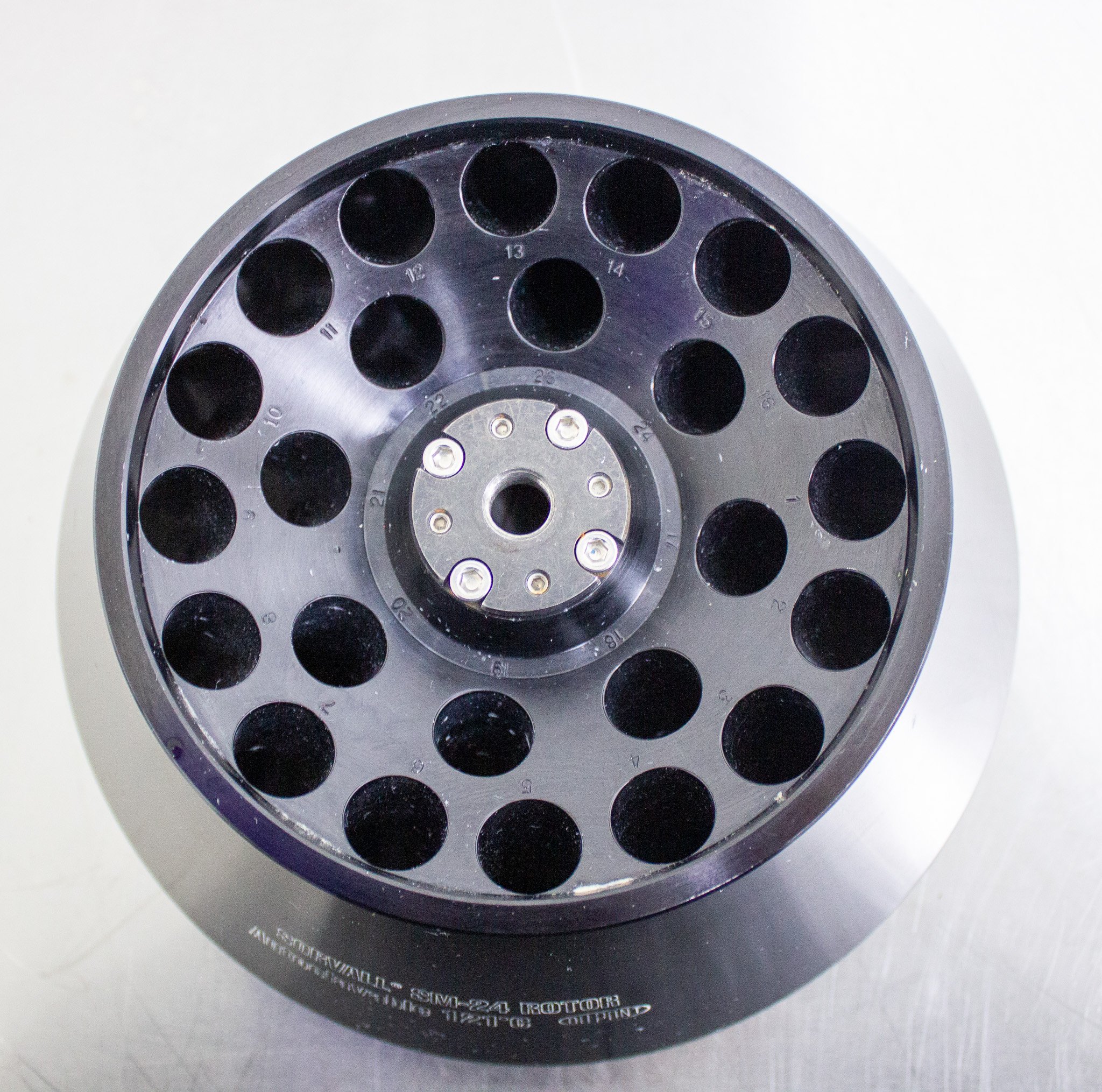 Sorvall SM-24 Rotor Fixed Angle Centrifuge Max Speed 20,500 RPM 24x16mL