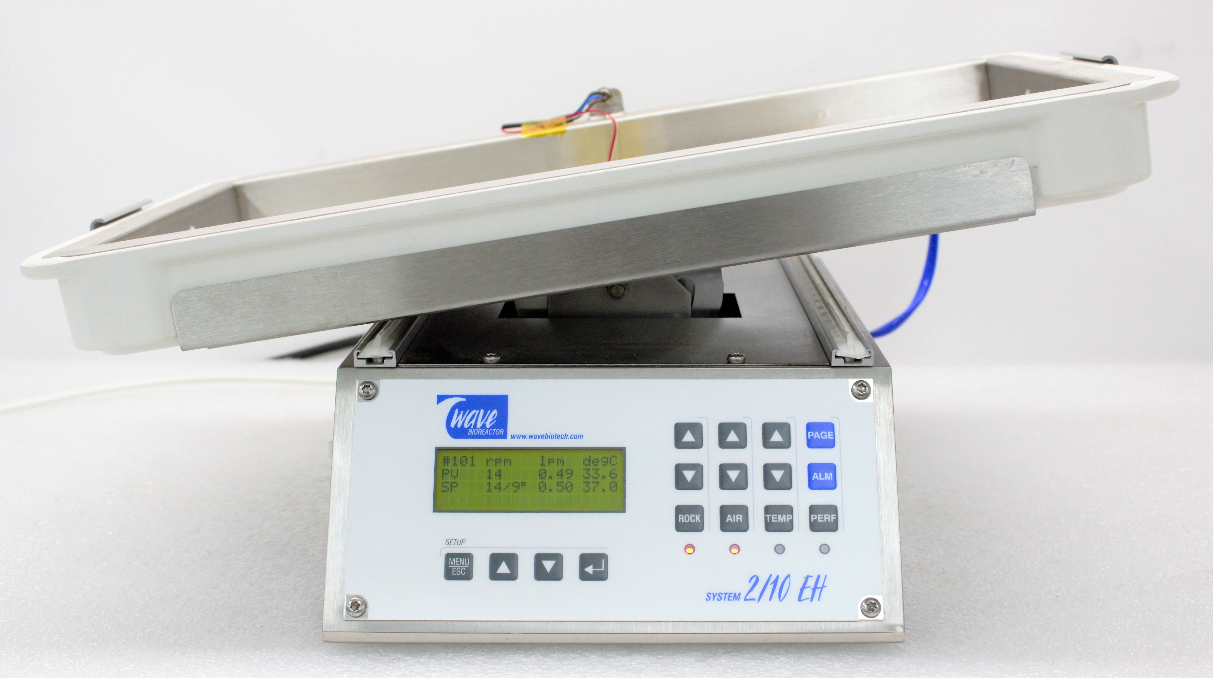 GE Healthcare Base2 10EH Bioreactor Cell Culture System 10-50C Used 2012