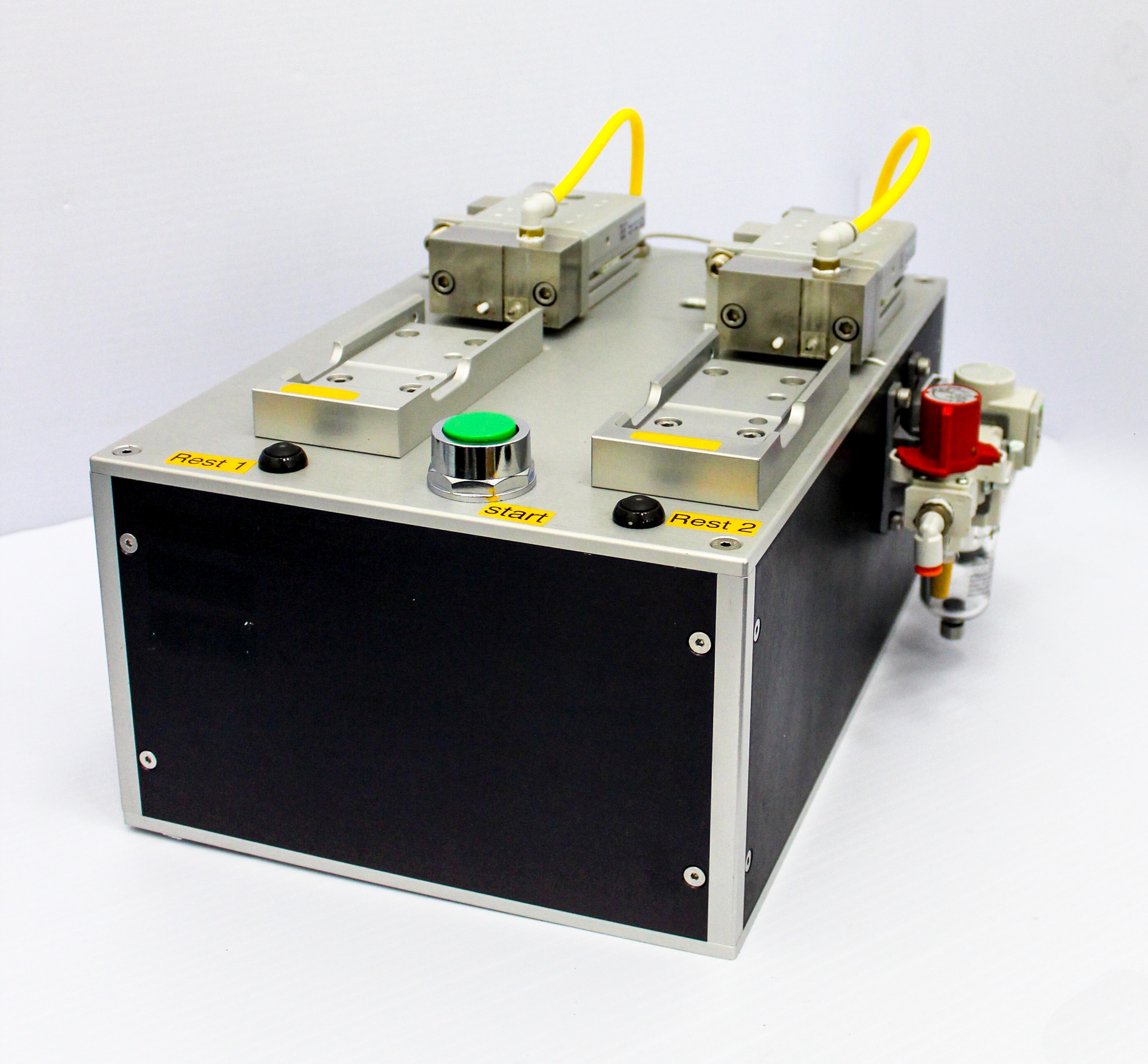 SMC MXS 16-20 Air Slide Table Precision Assembly Dual-Rod Structure