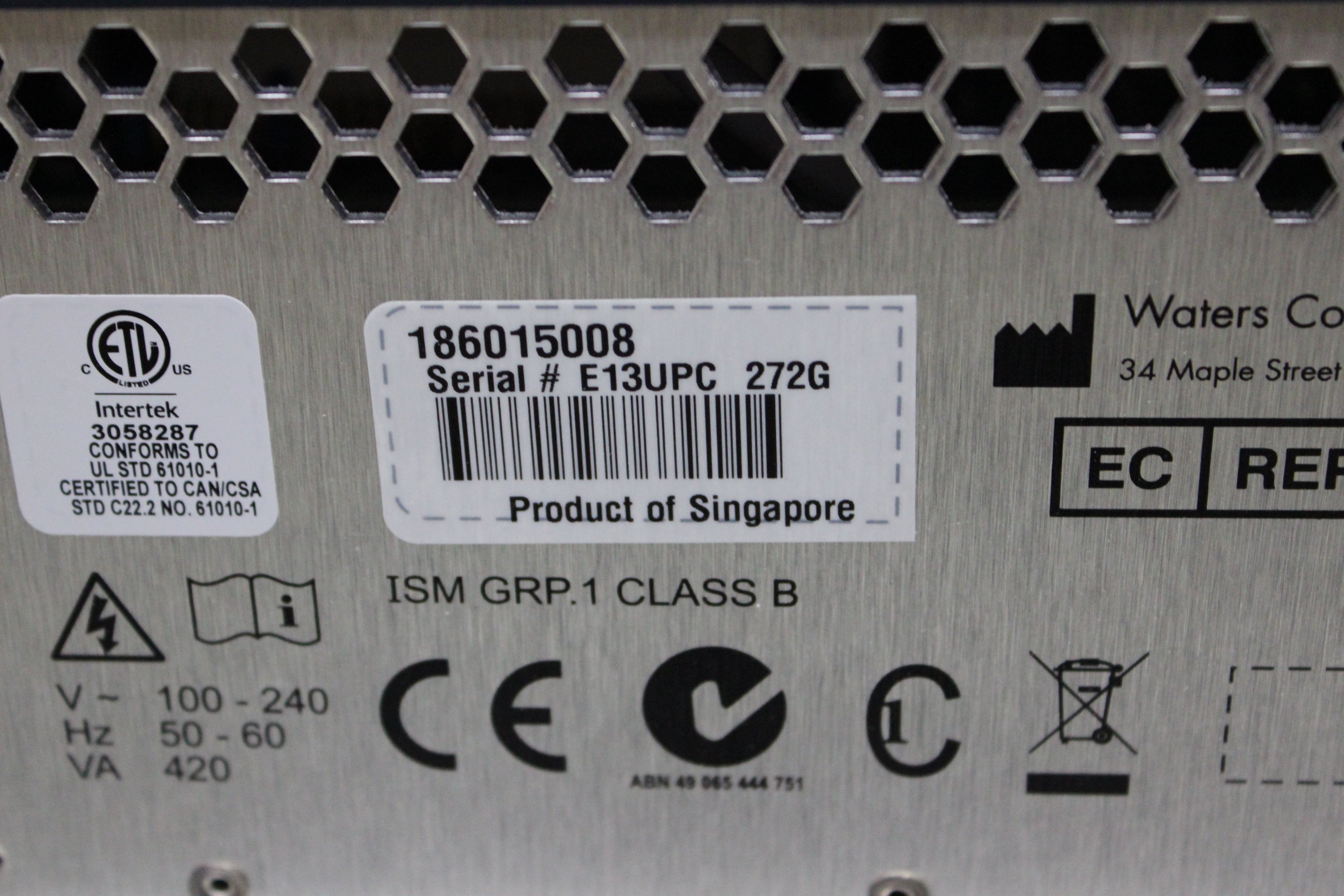 Waters Column Heater/Cooler, 10-90C, for High-Resolution Separations