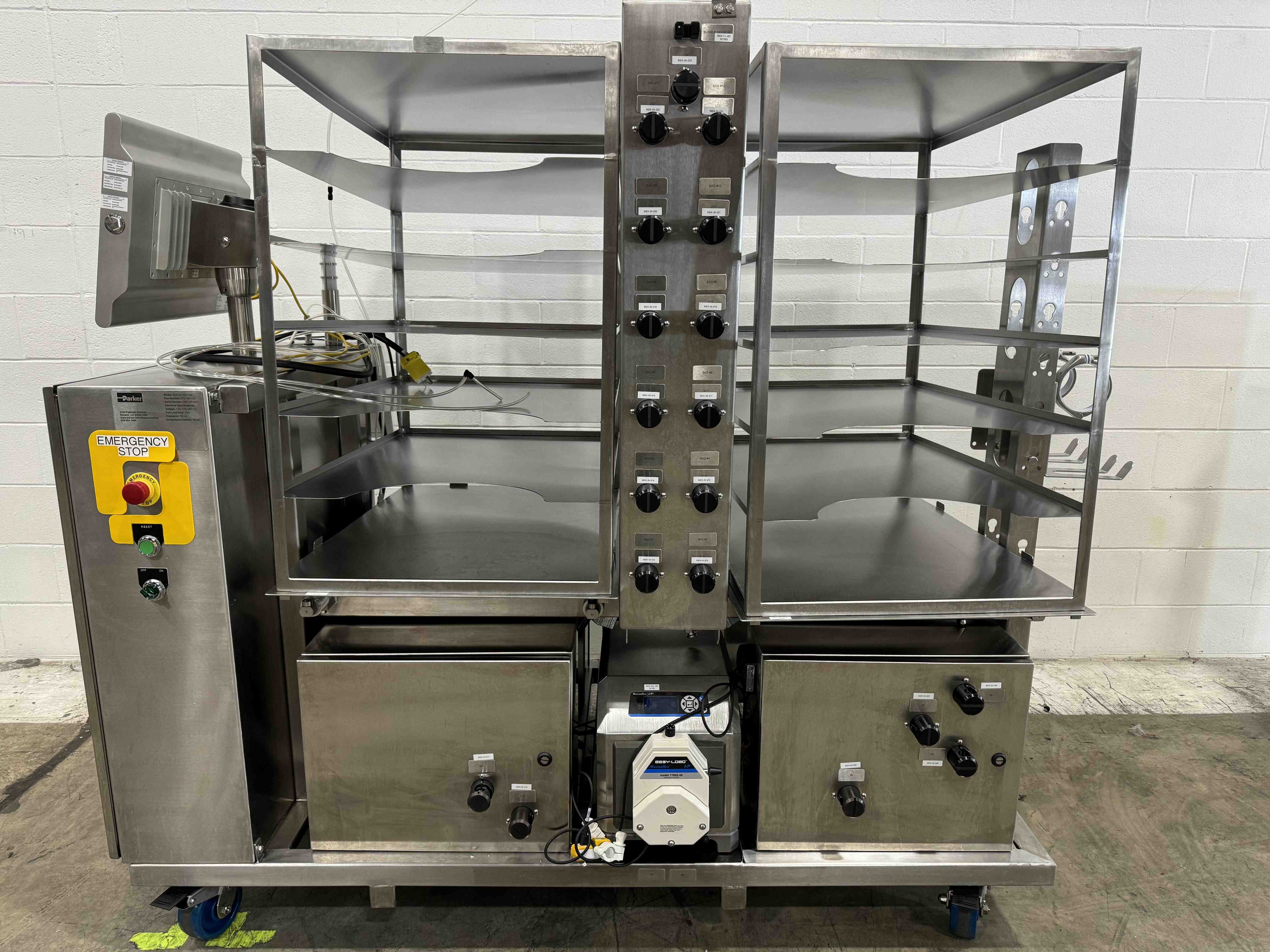 Parker SciPure 200 Ultrafiltration System with Mass Flow / Servo Motors