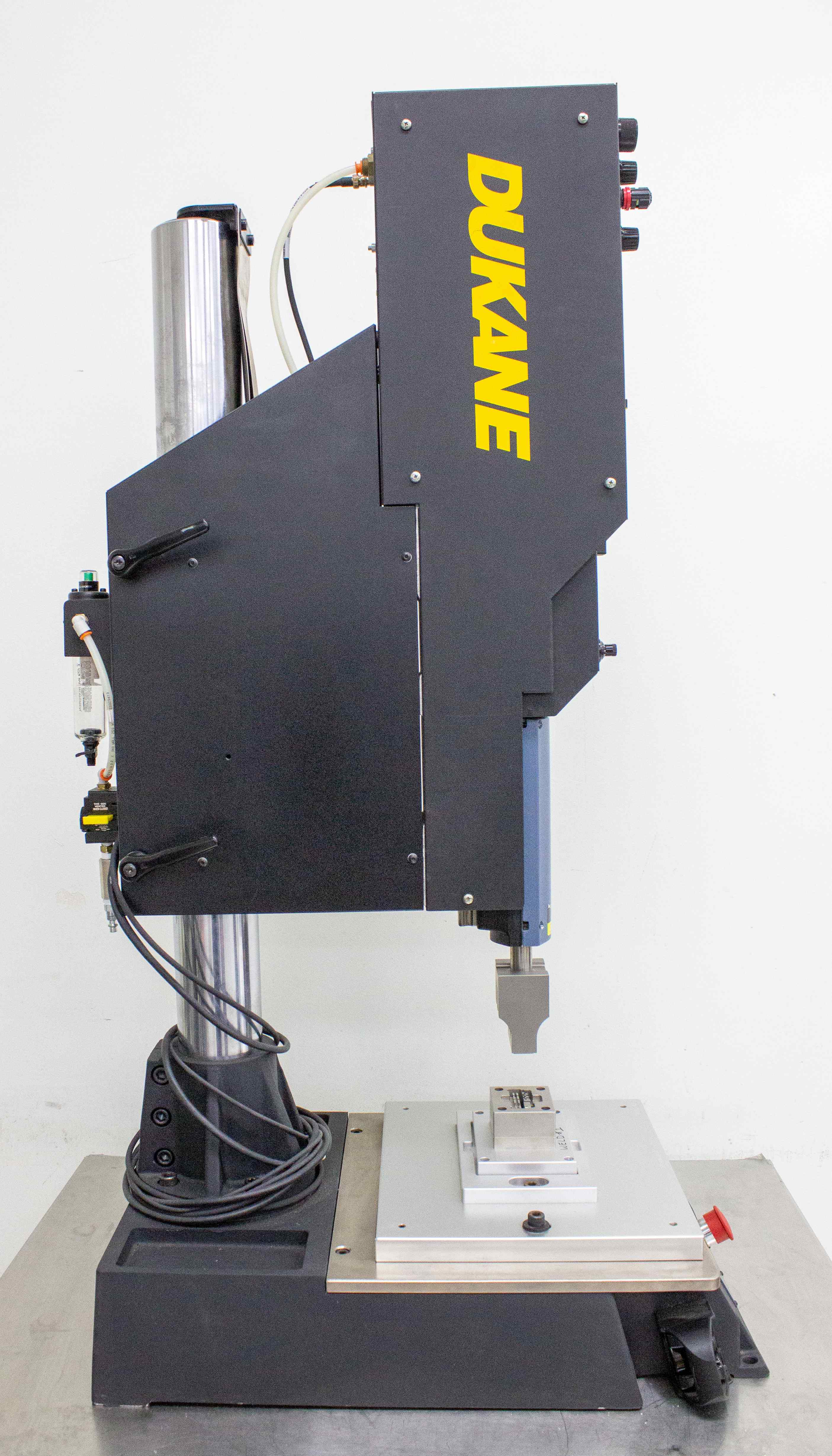Dukane 340 Press Thruster Ultrasonic Welder Precision Dual Pressure System