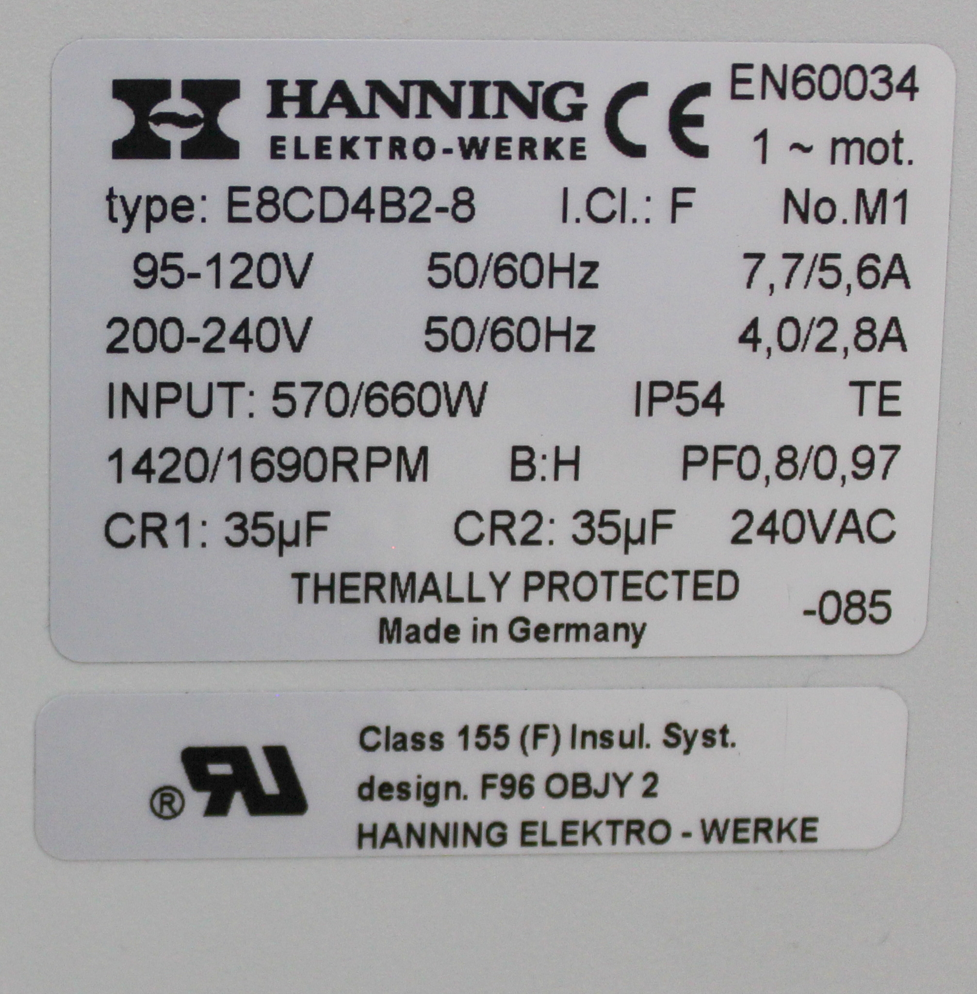 Leybold D4B Vacuum Pump 370W Low Noise Cool Compact USA Used