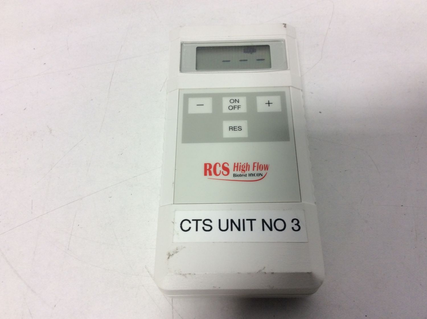 Biotest HYCON Air Sampler RCS High Flow - Salvage for Parts Only