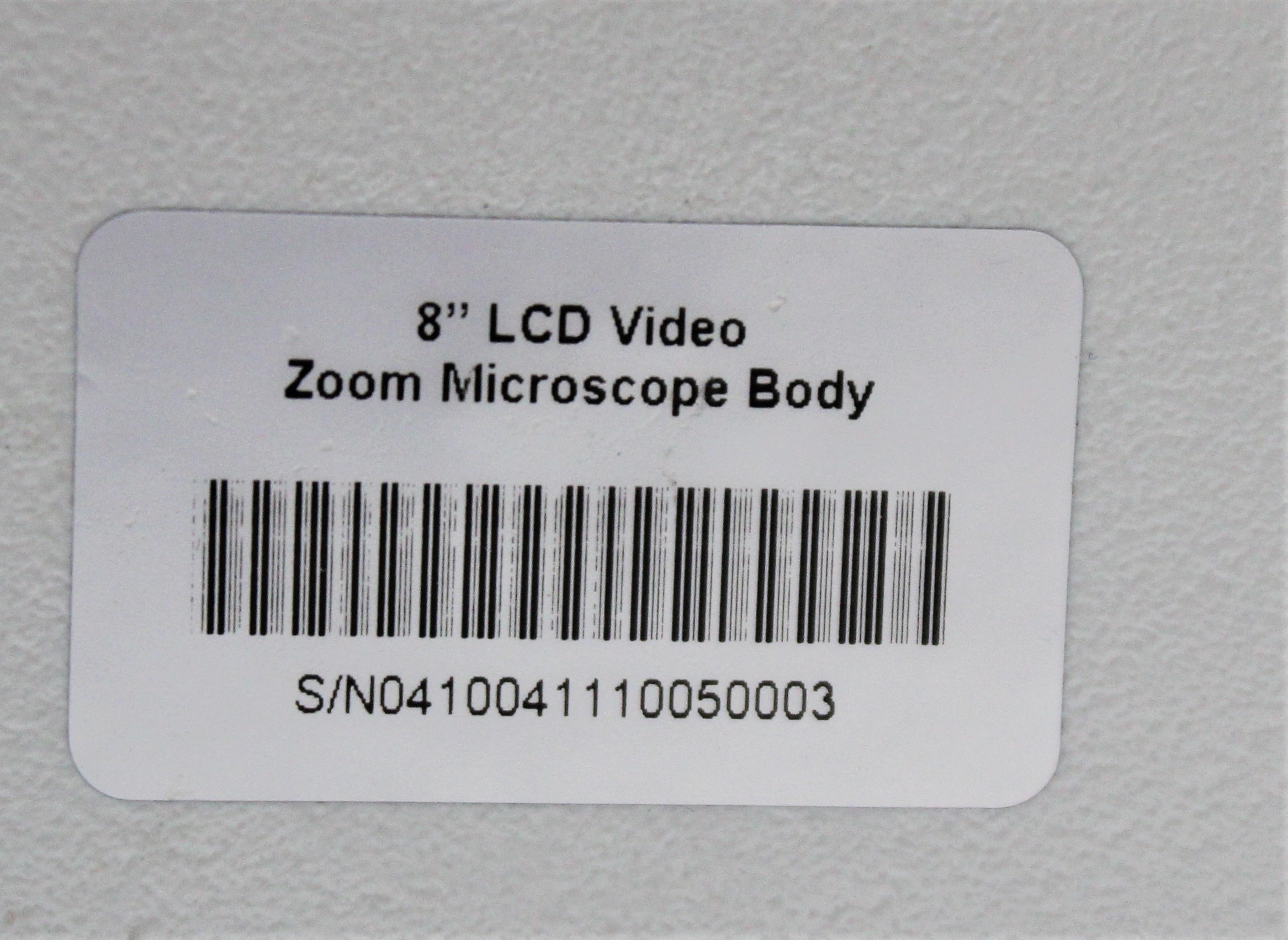 Unknown 8 in LCD Video Zoom Microscope 0.35x-2.25x LED Illumination
