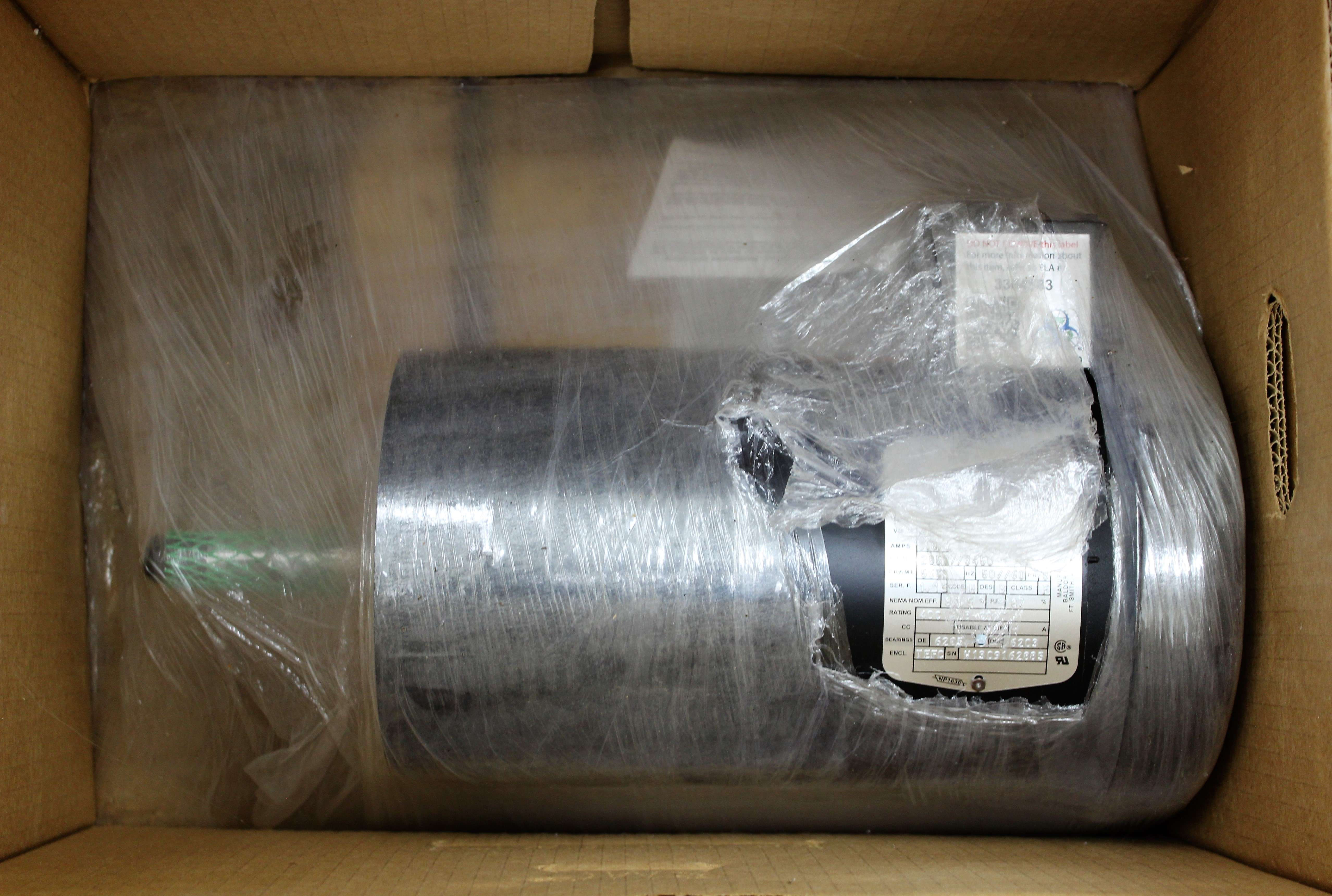 Baldor 35E964-0863G6 3HP Motor 2850 RPM For Control Systems, Frame 56CZ