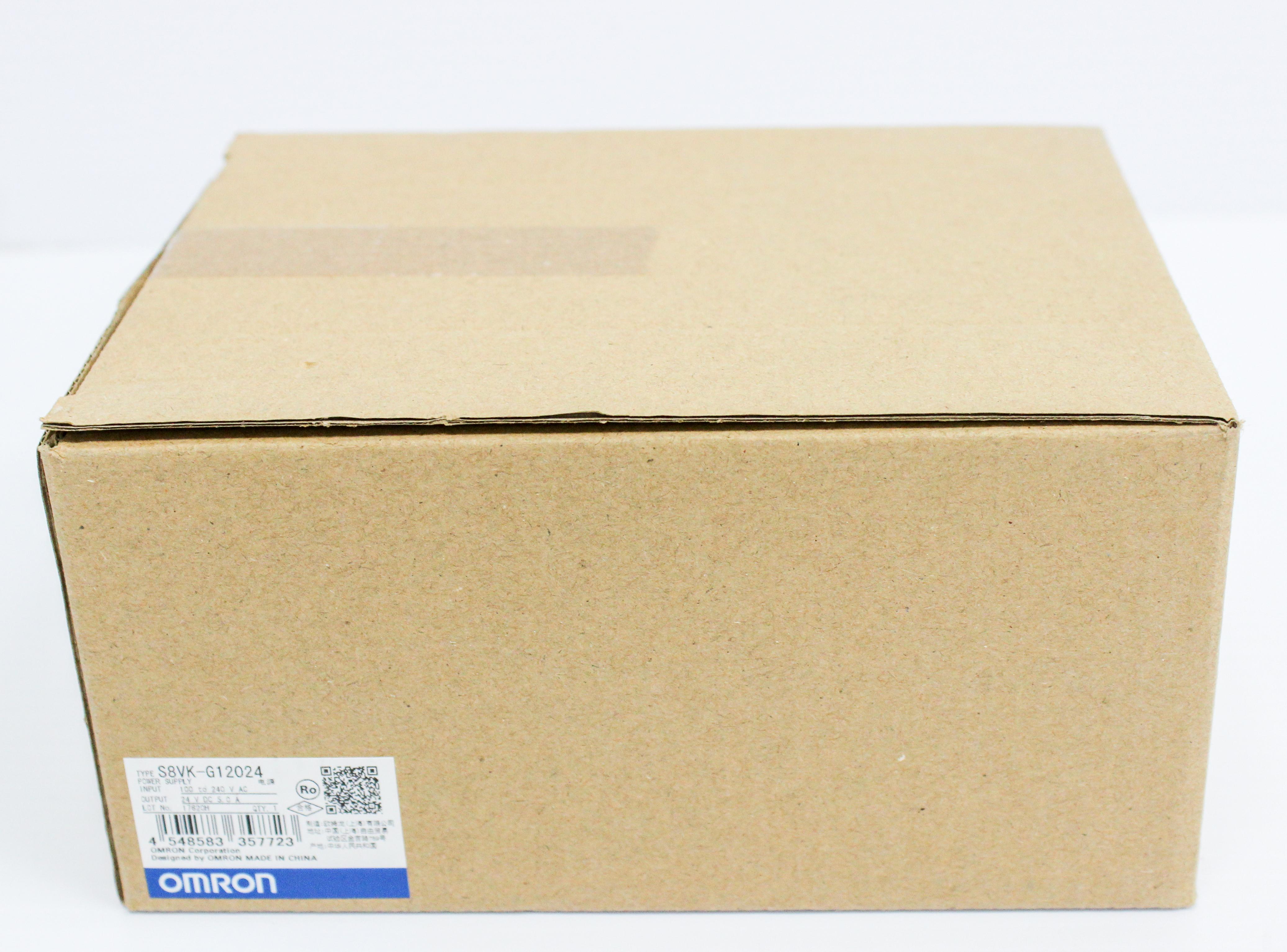 Omron S8VK-G12024 Switch Mode Power Supply DIN Rail 120V/220V