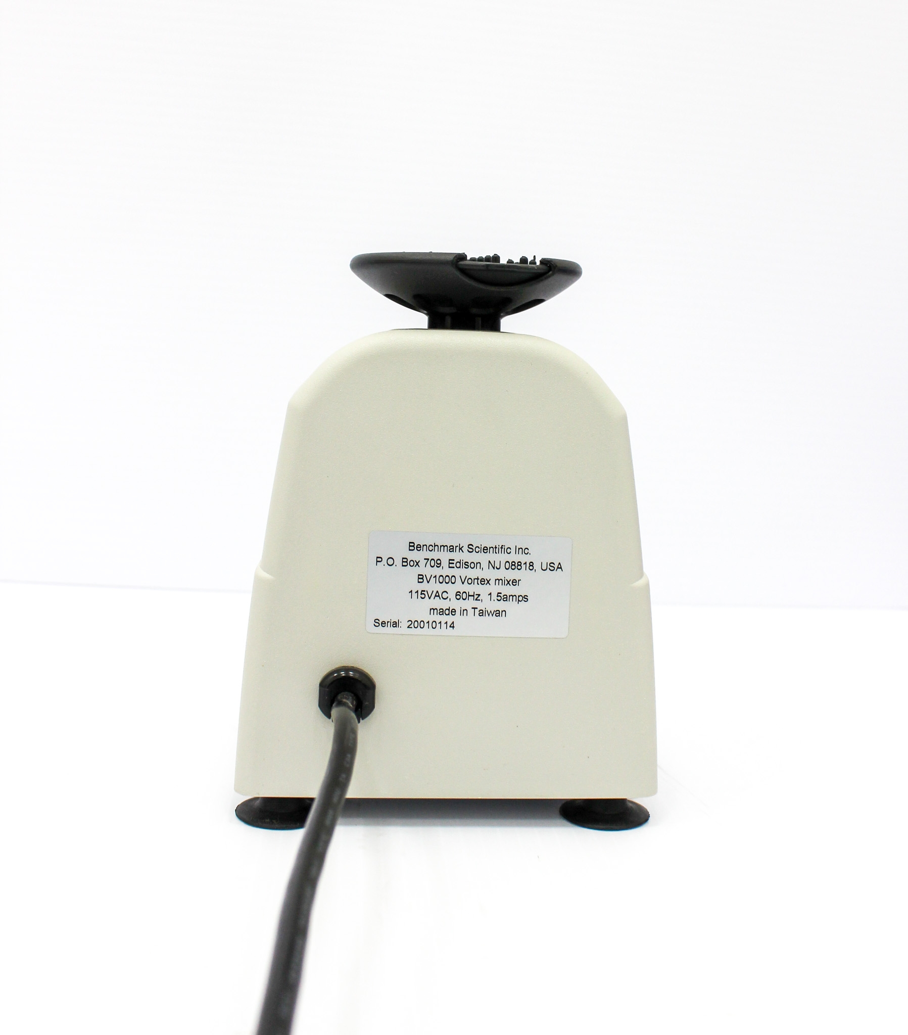 Benchmark BV1000 Vortex Mixer Instant Vortexing 200-3200 RPM Used