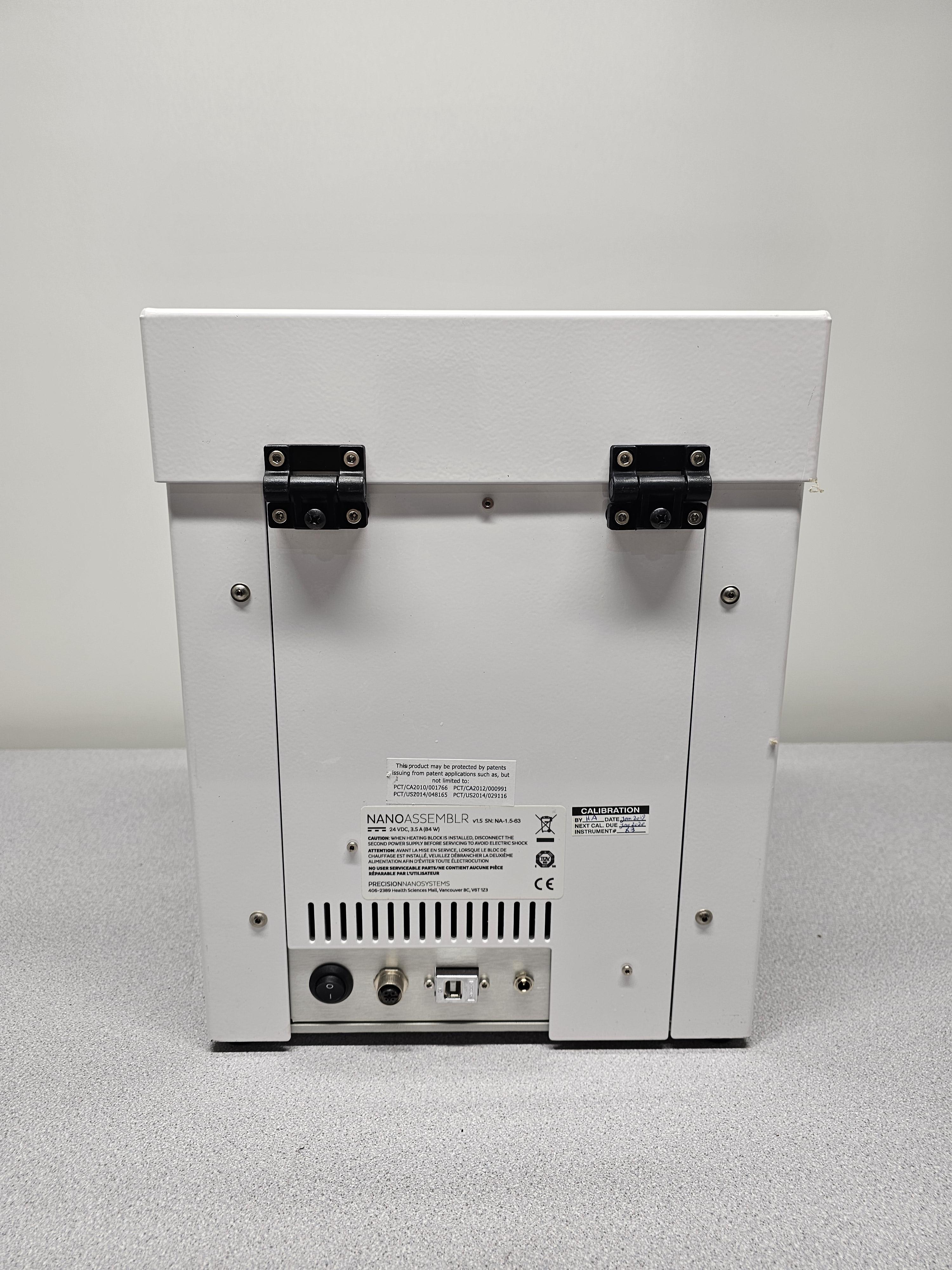 Biotek NanoAssemblr Benchtop Nano Particle Precision System Used Functional