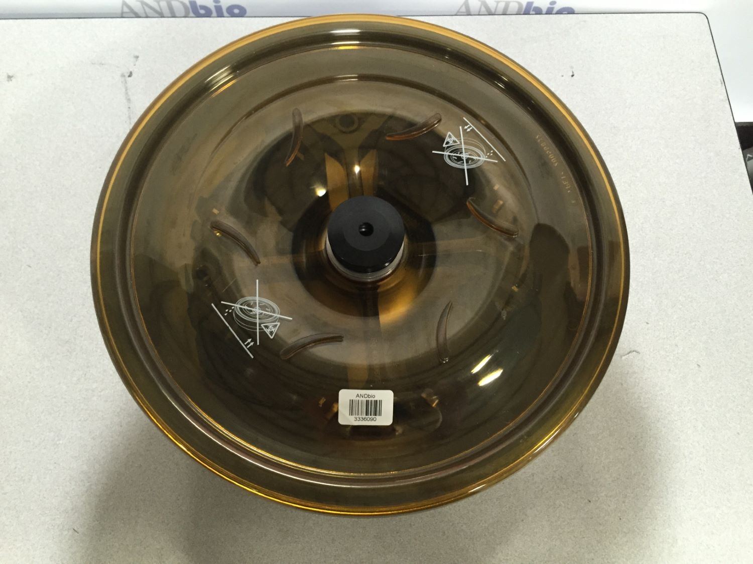 Sorvall 75006435 Bioshield Centrifuge High-Speed Rotor 4x250ml Buckets 5850 RPM