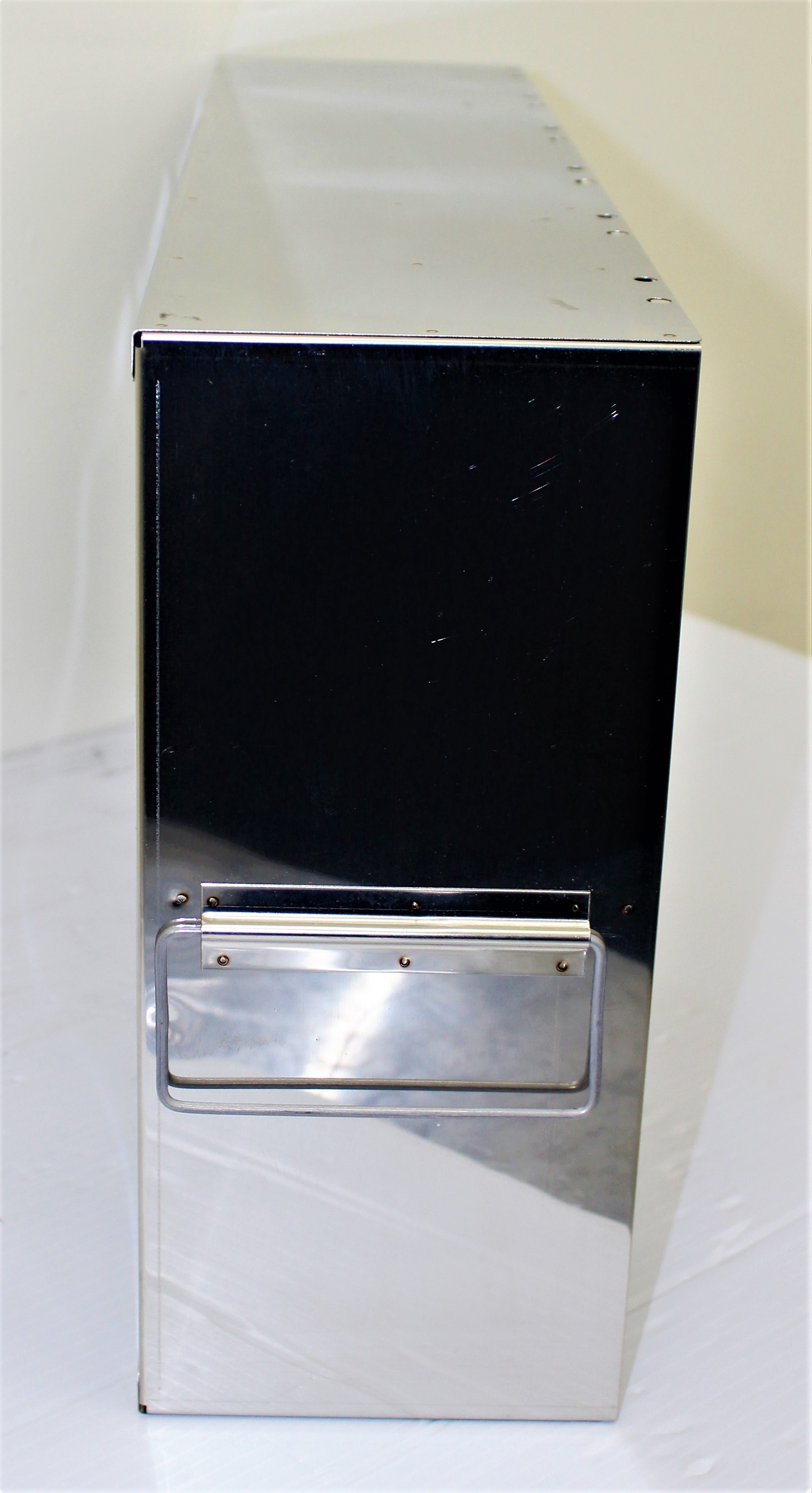 Stainless Steel Freezer Rack Upright ULT 12 Box Storage with Locking Rod