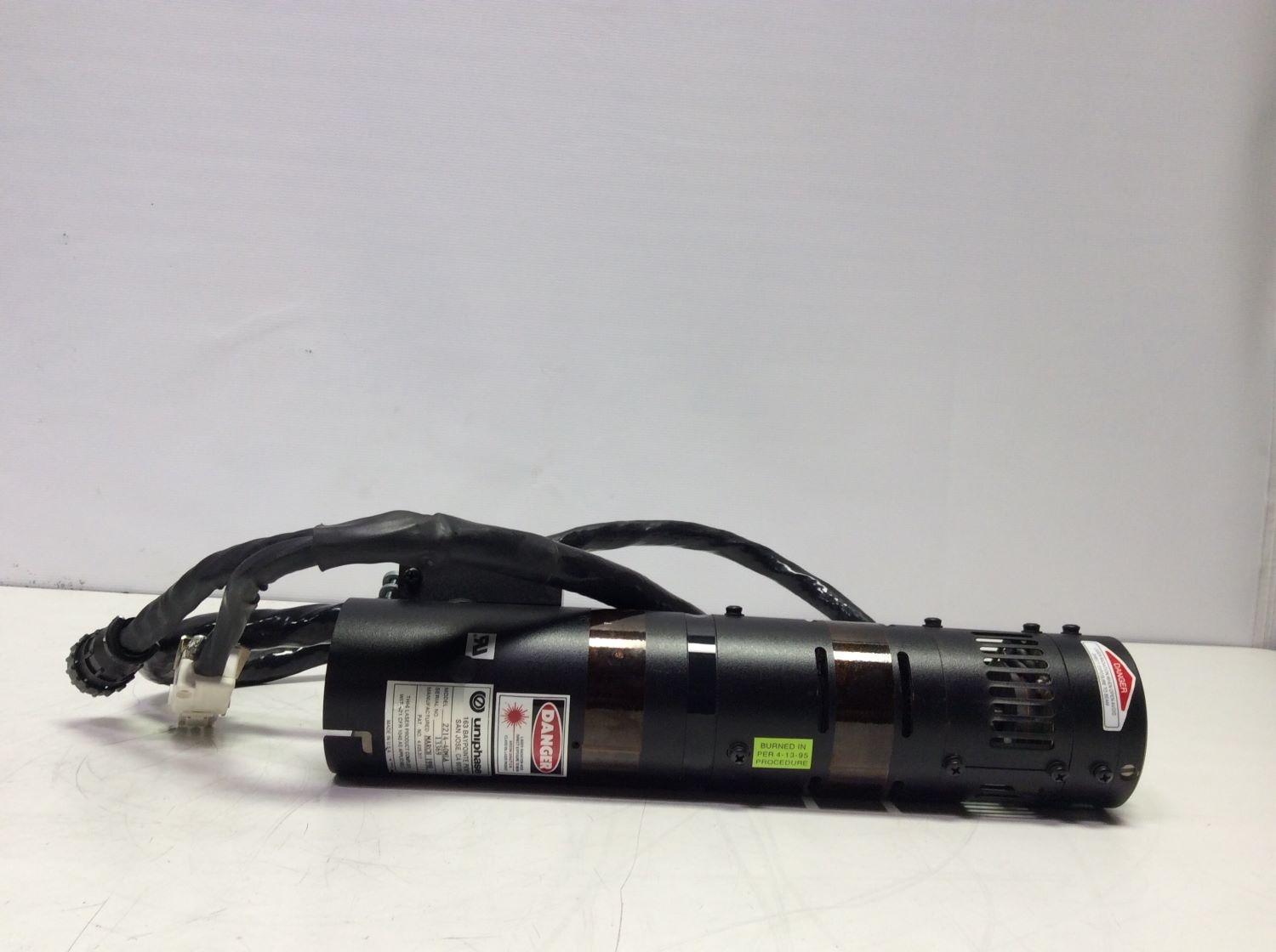Uniphase 2214-40MLA Blue Argon Ion Laser Head - Used, Fair Condition