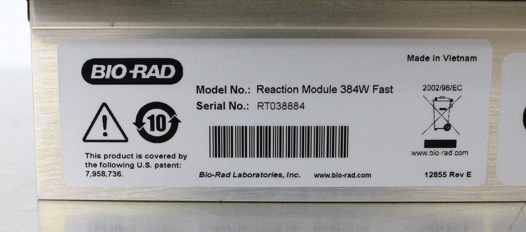 BIO-RAD Reaction Module 384-Well Fast Chemistry Reaction System VG Cond