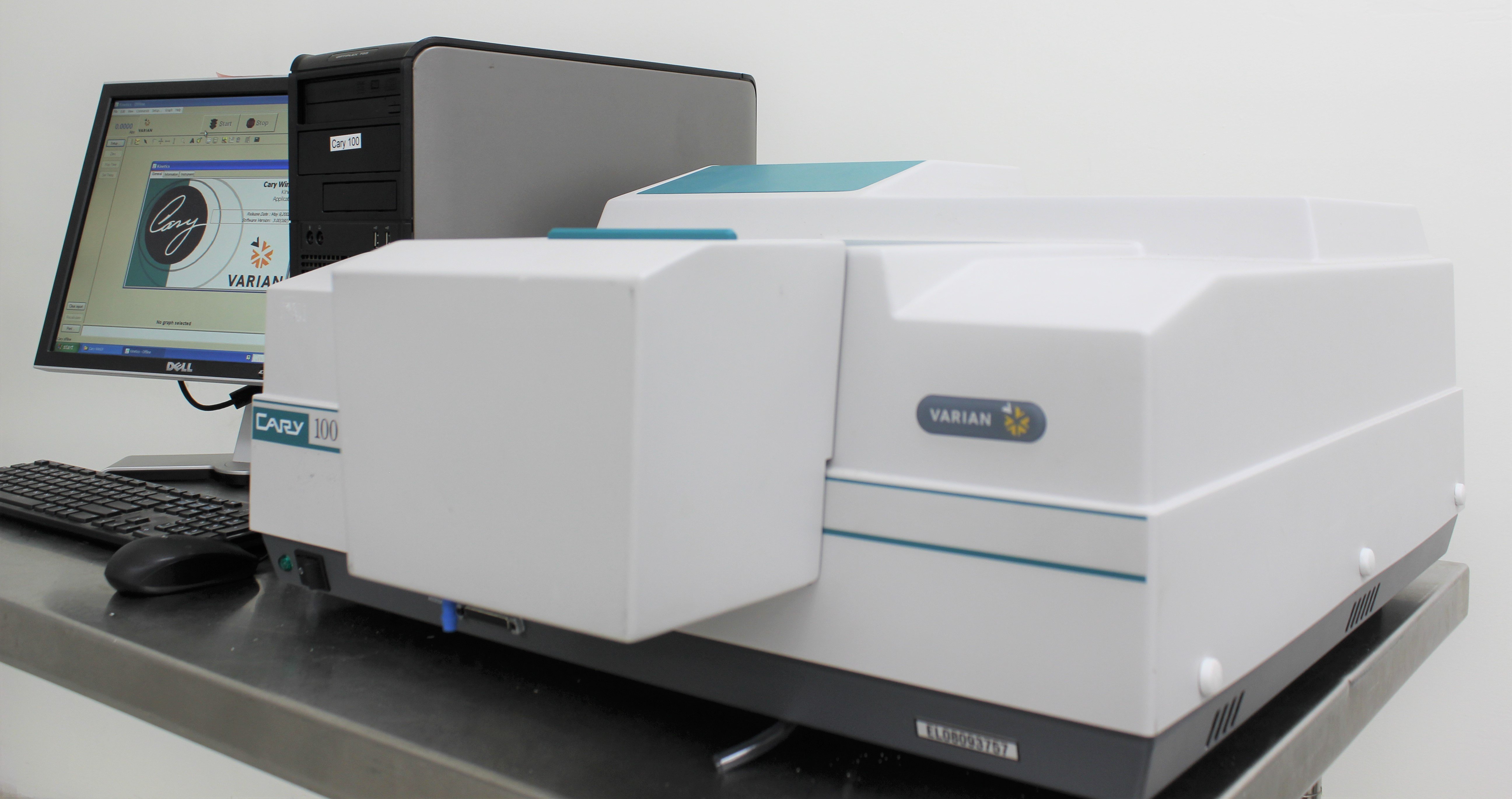 Varian Cary 100 Bio Spectrometer UV-Vis 190-900nm Turnkey Used