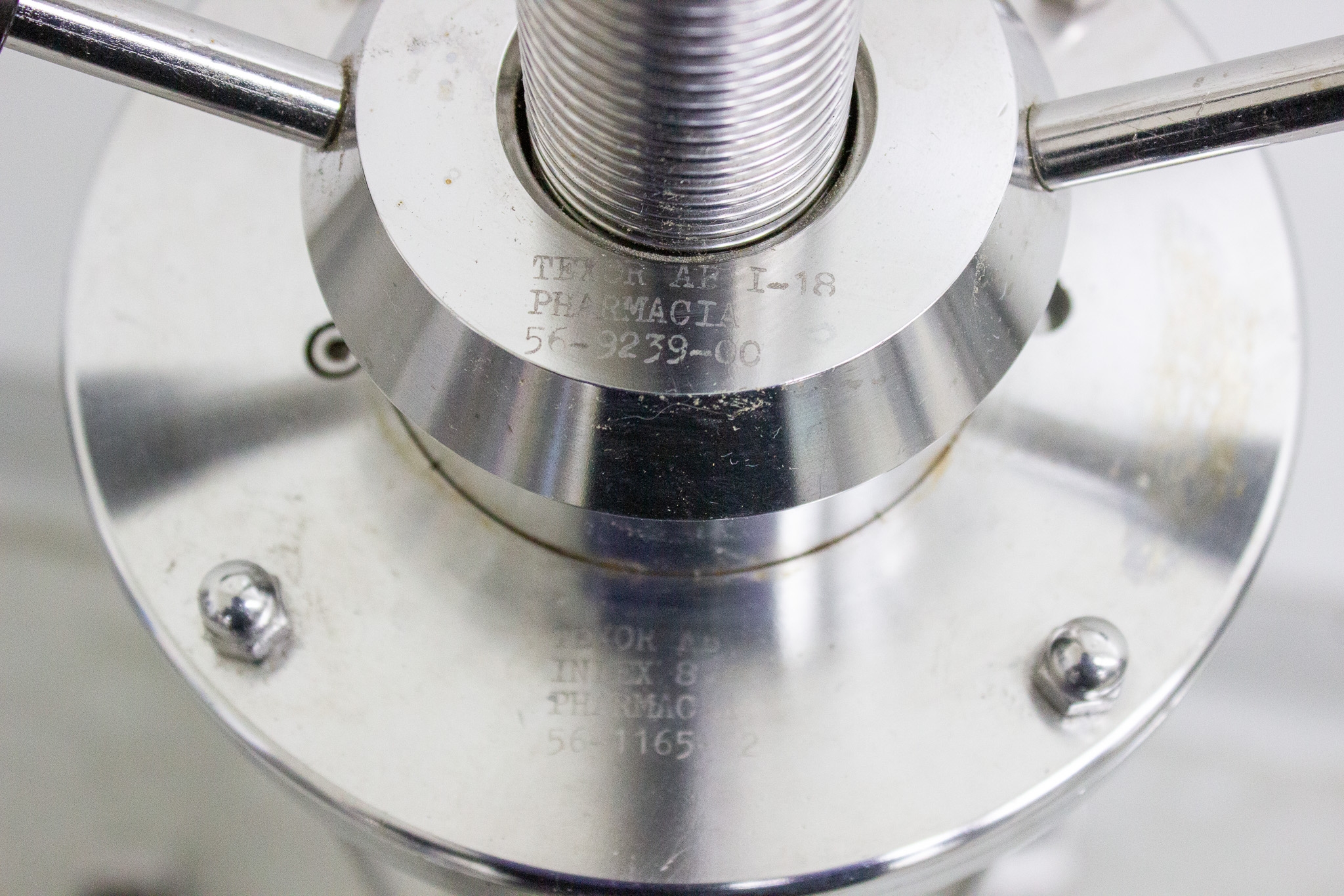 Amersham 3.5L BPG Column Glass Chromatography Process Development Used 3.5L