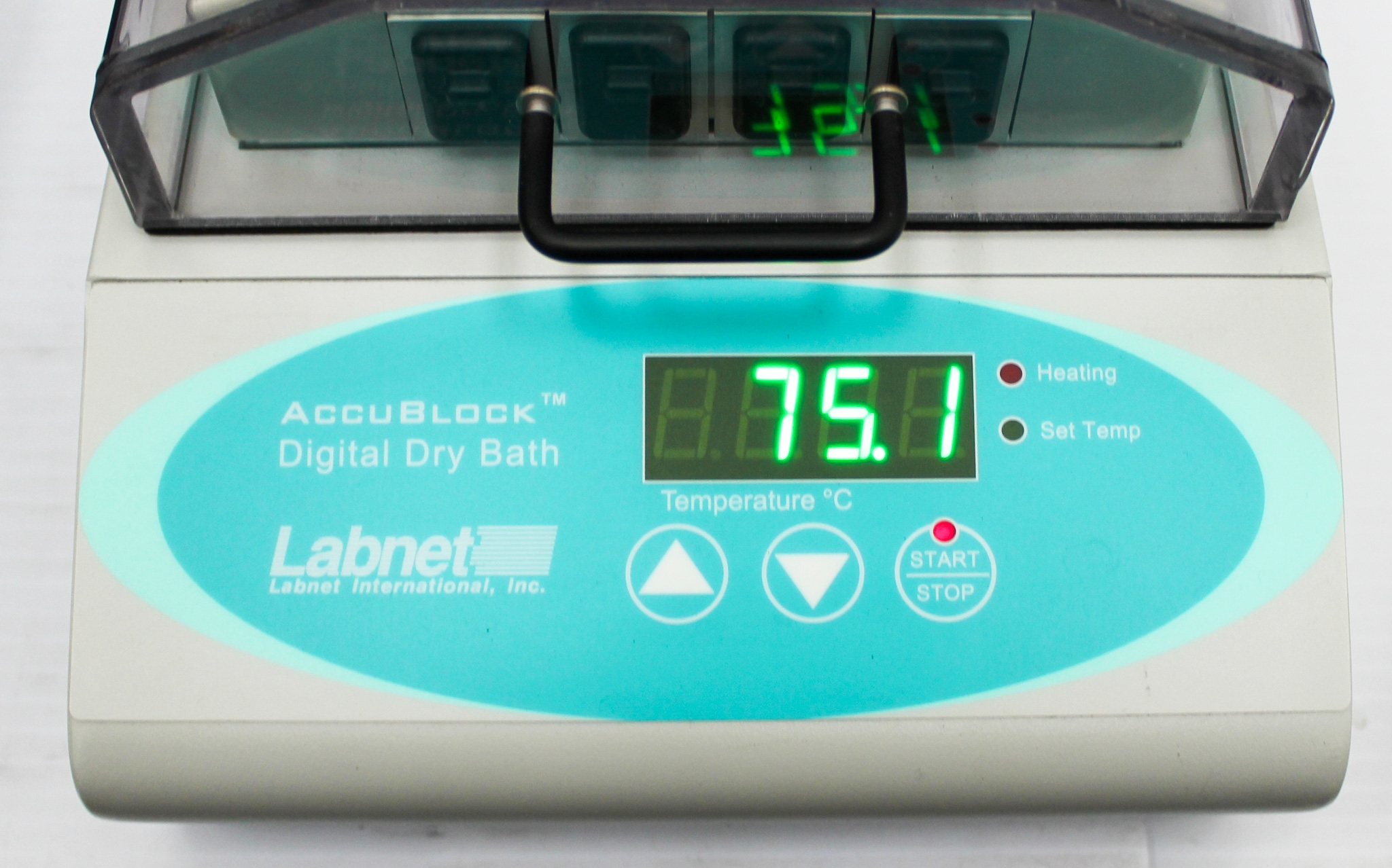 Labnet D1200 Digital Dry Bath Incubator, 1-4 Block Capacity, 150C