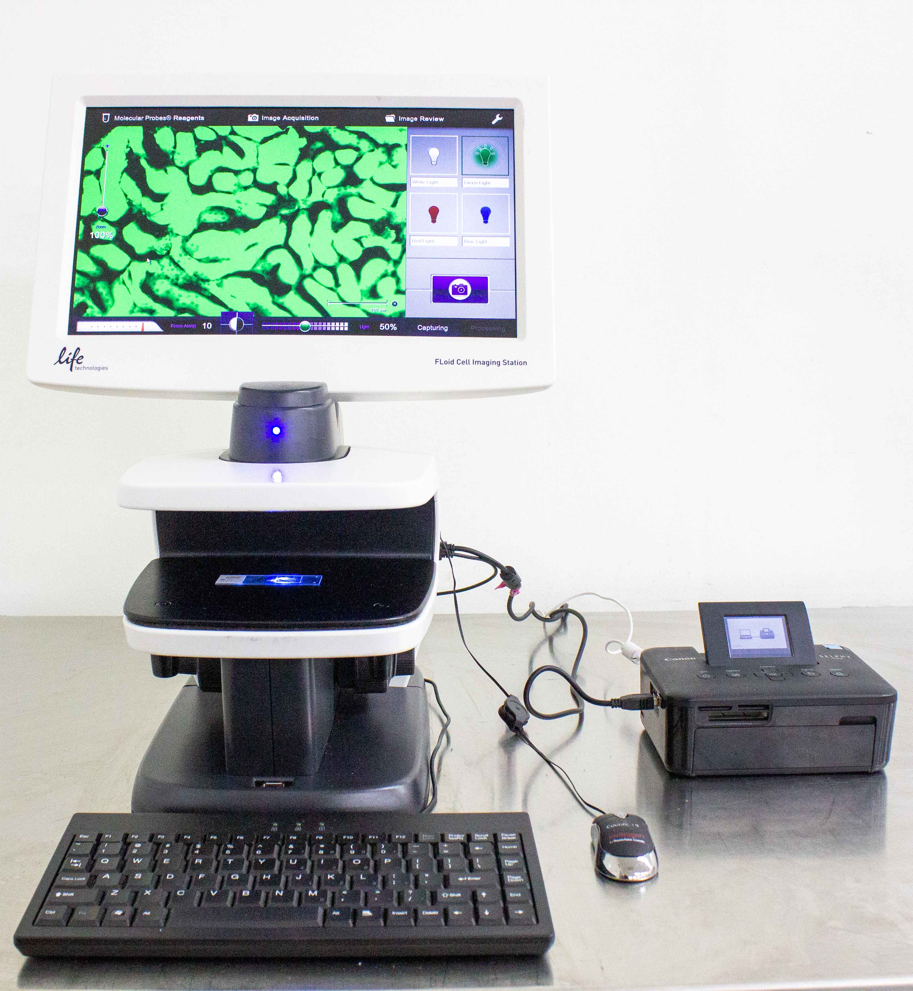 Life Technologies FLoid Cell Imaging Station Fluorescence Imaging Solution