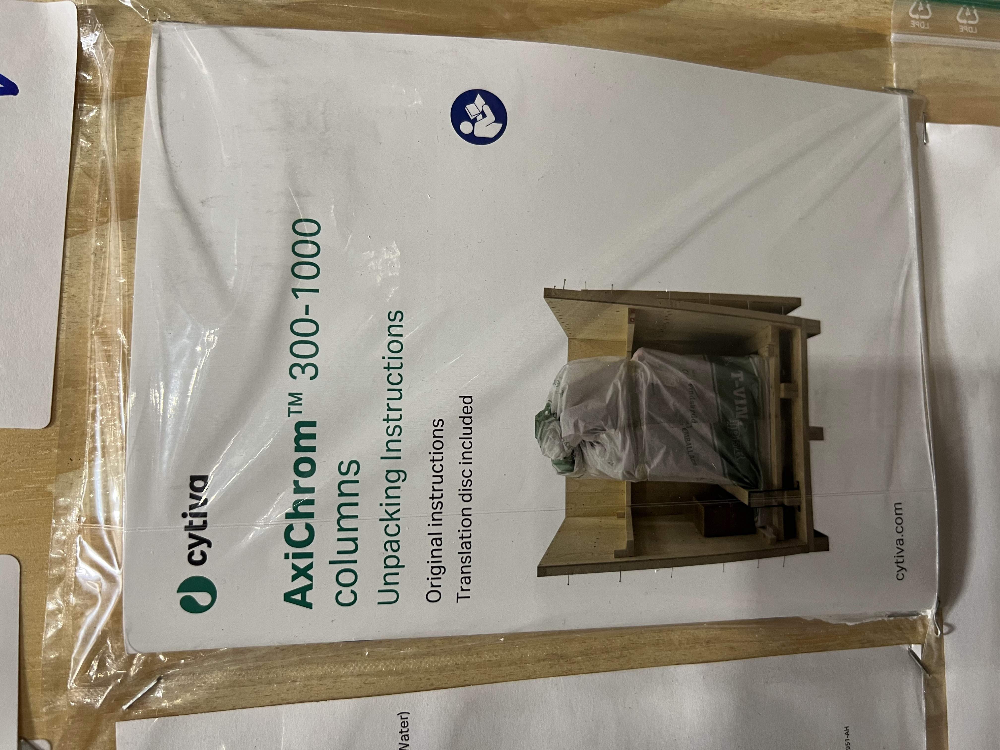 Cytiva AxiChrom 450 Column Chromatography Low-Pressure Axial Compression System