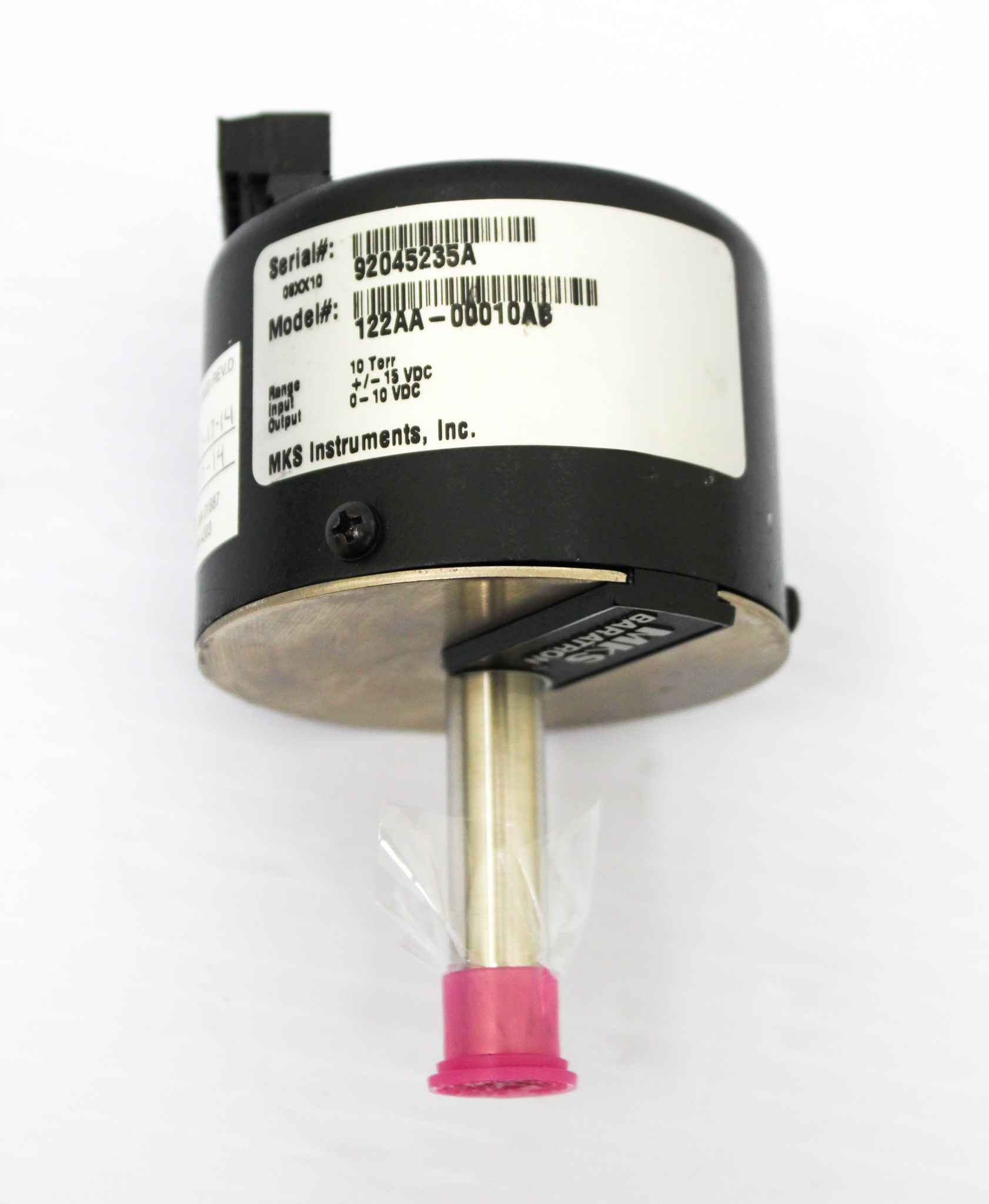 MKS 122AA-00010AB Pressure Transducer 10Torr Used Analyzer Gas