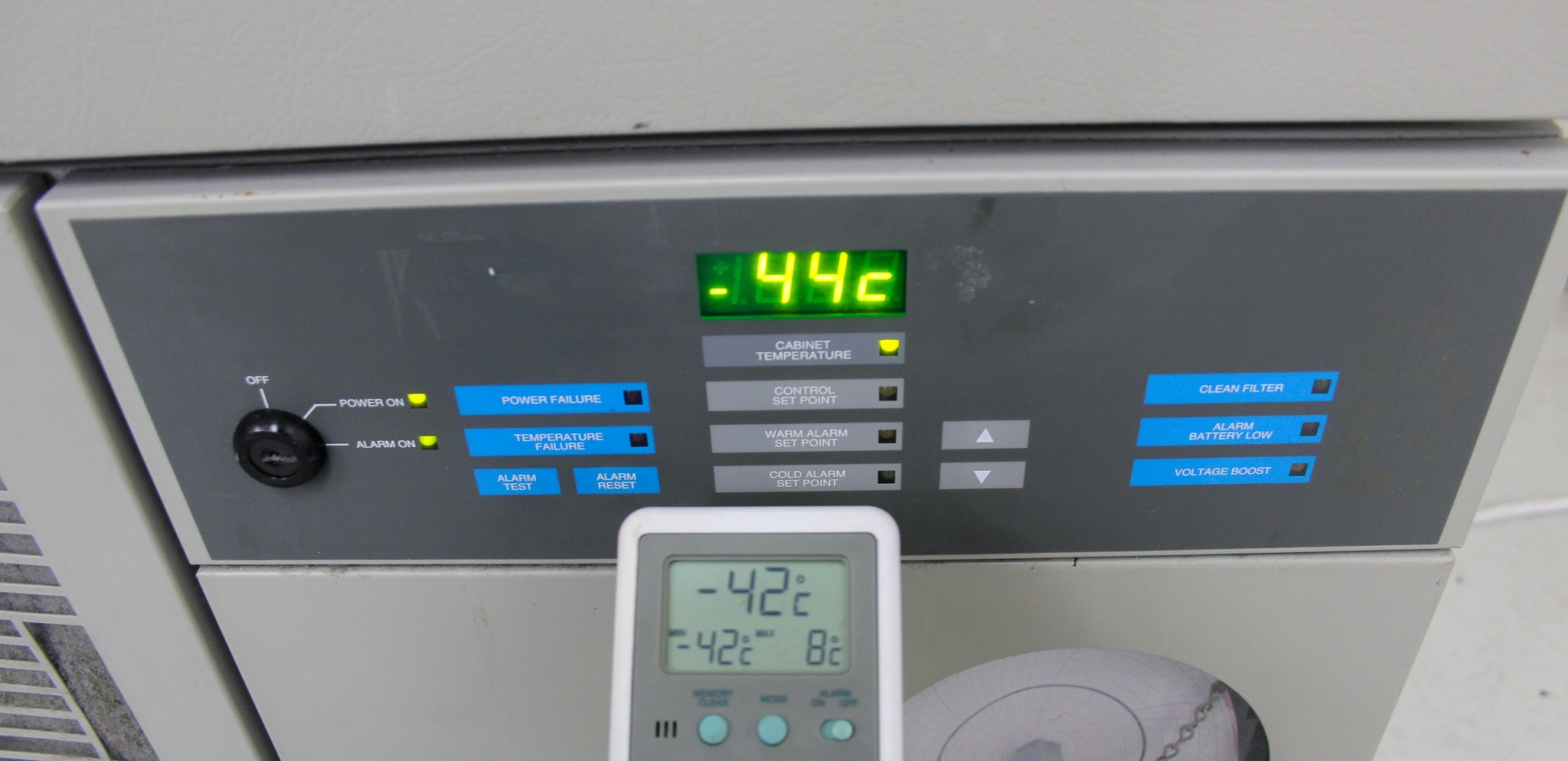 Revco ULT2140-5-A14 Ultra Low Freezer Upright -40C Microprocessor Control